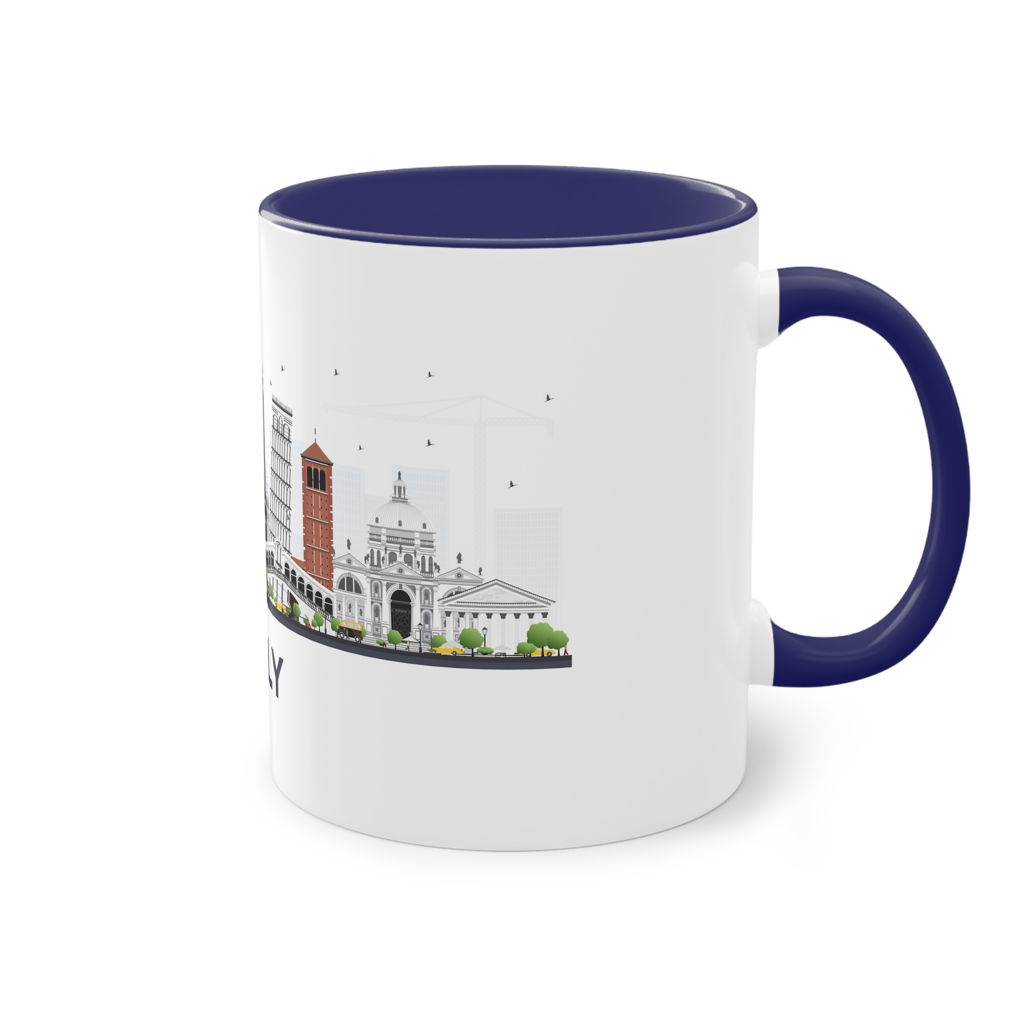 Italy Isolated Two Tone Coffee Mug 11oz - Image 44