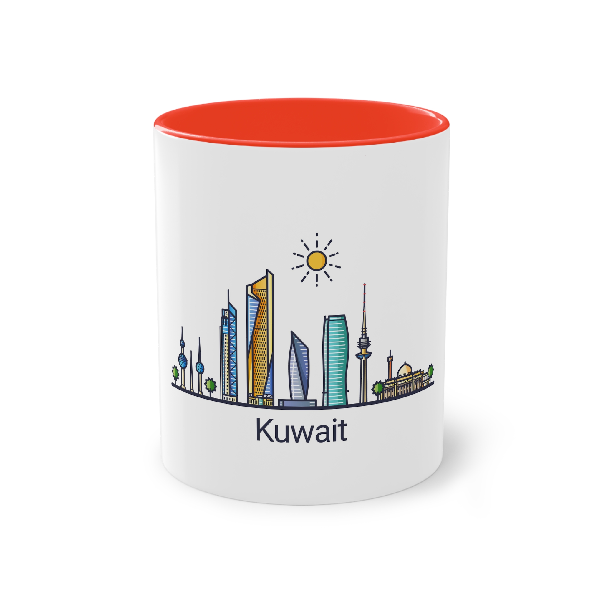 Original Design ED66A7 Two Tone Coffee Mug 11oz