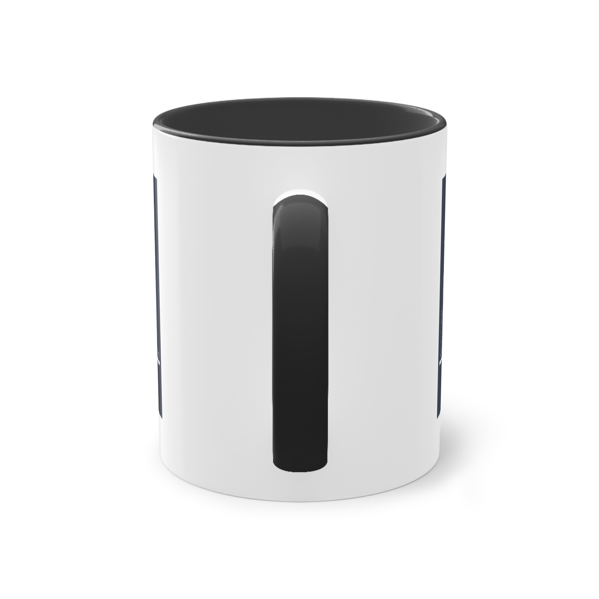 Dhaka Outline Inverse Two Tone Coffee Mug 11oz - Image 10