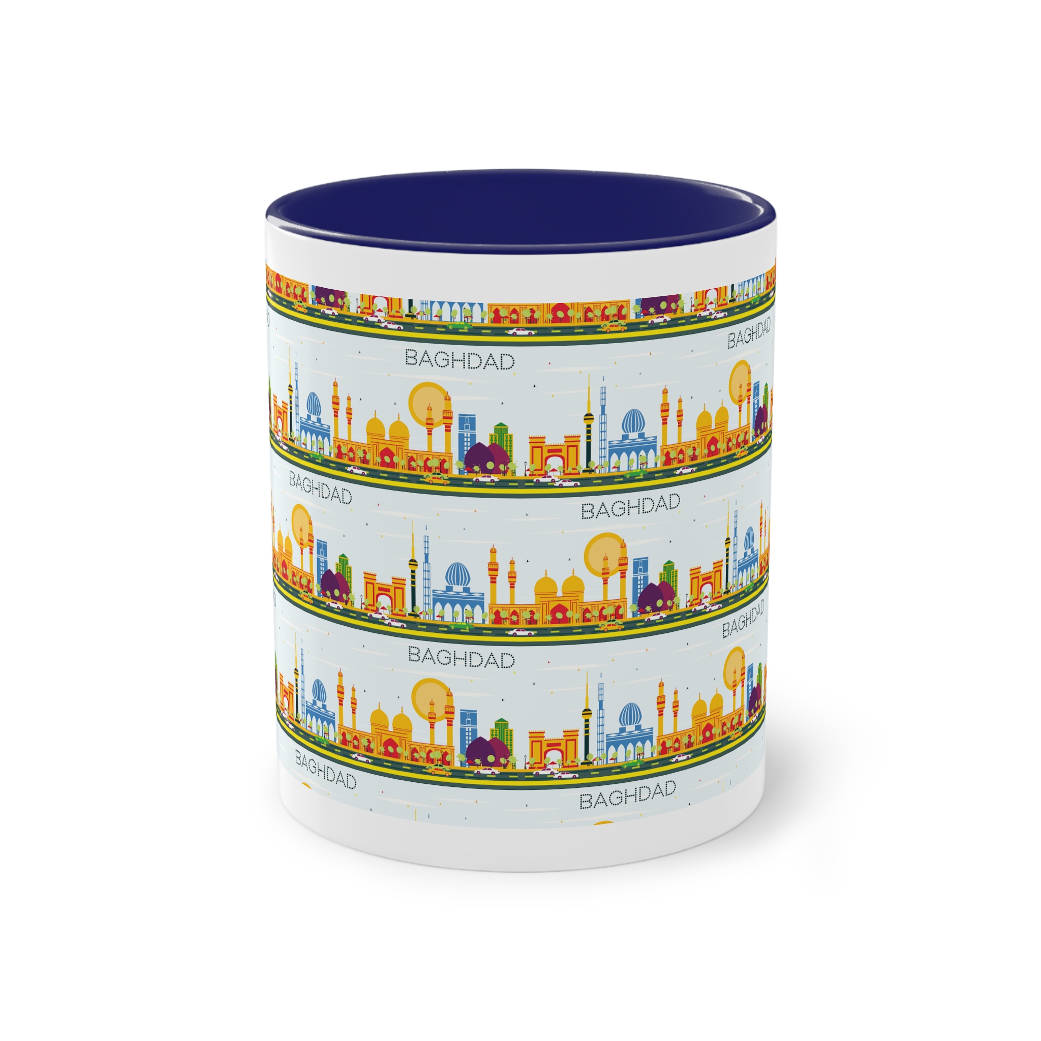 Baghdad Color Two Tone Coffee Mug 11oz - Image 41