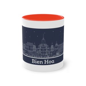 Bien Hoa Outline Inverse Two Tone Coffee Mug 11oz