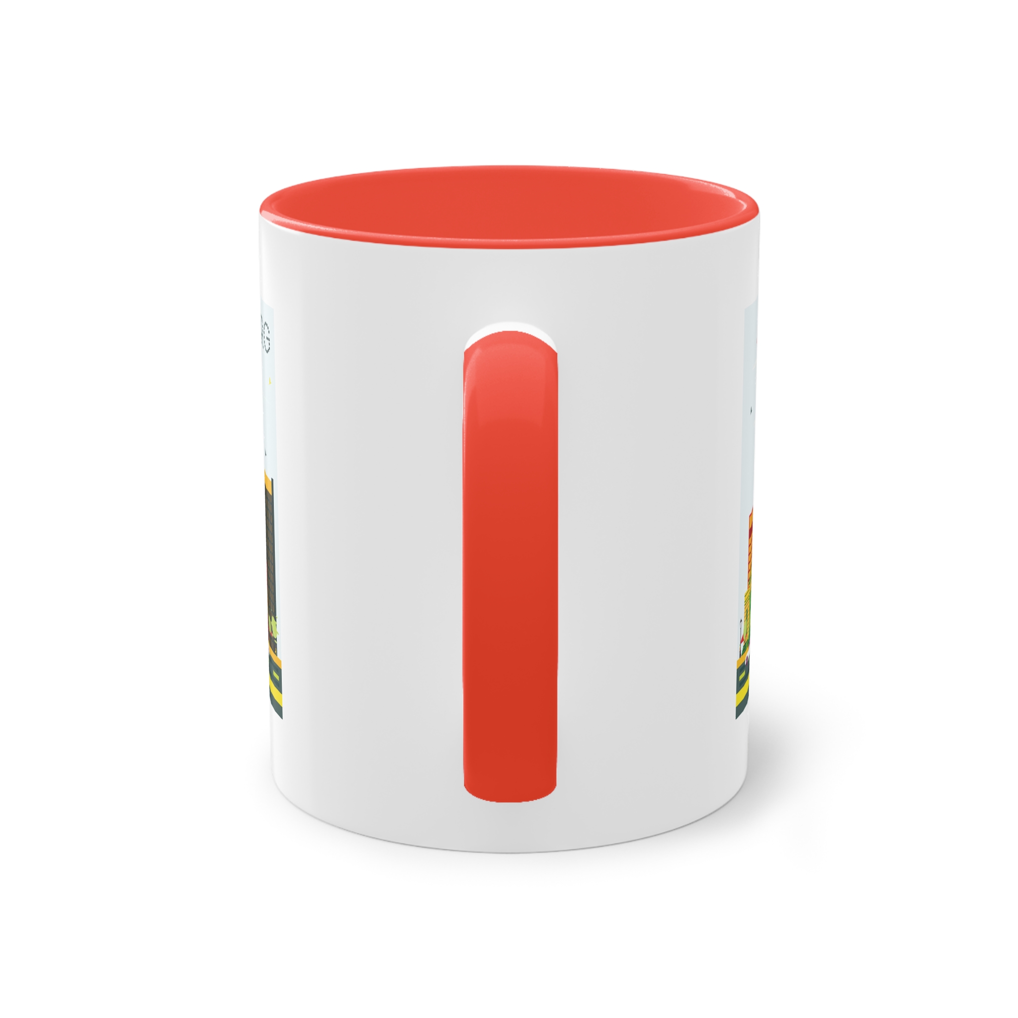 Johannesburg Color Two Tone Coffee Mug 11oz - Image 2