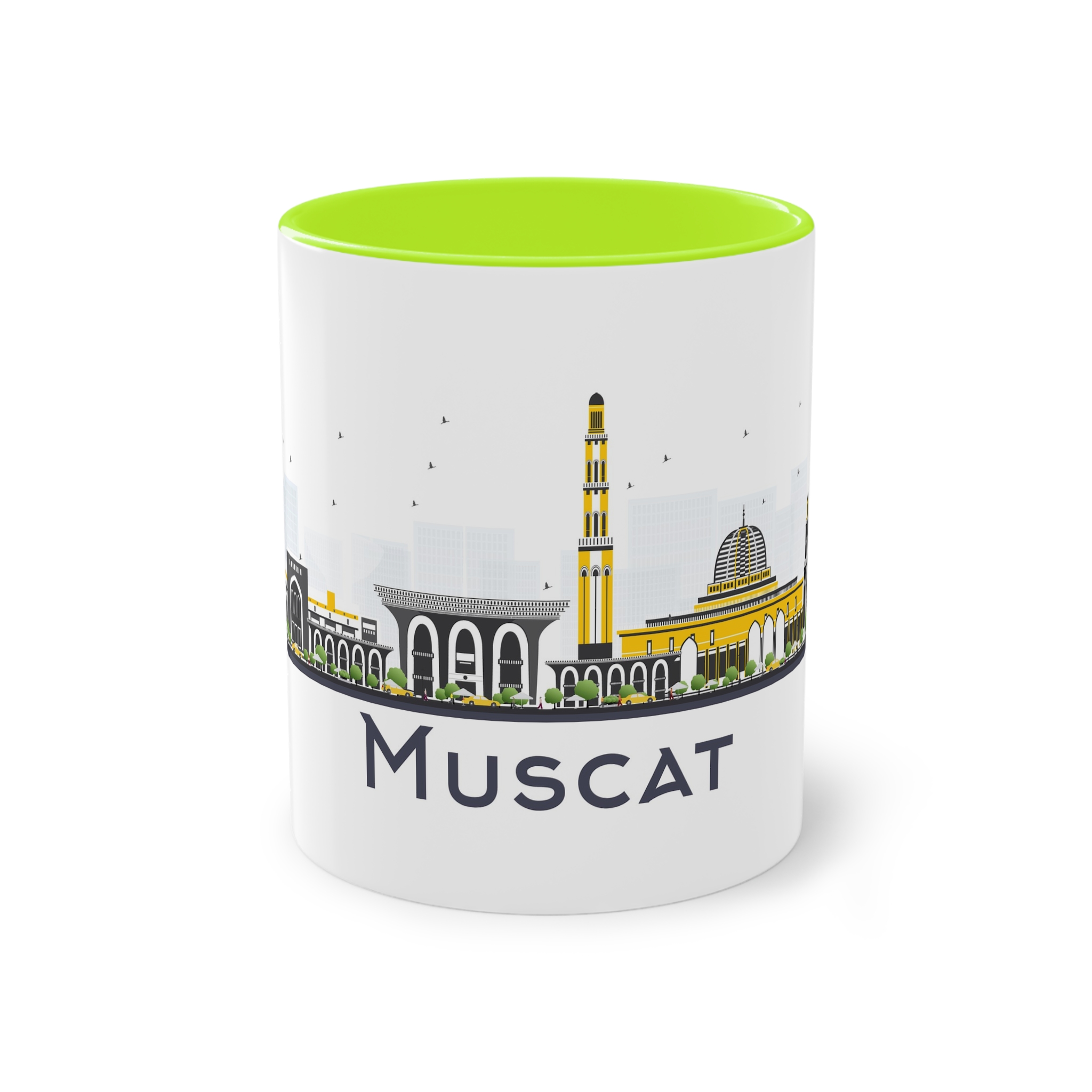 Muscat Isolated Two Tone Coffee Mug 11oz - Image 25