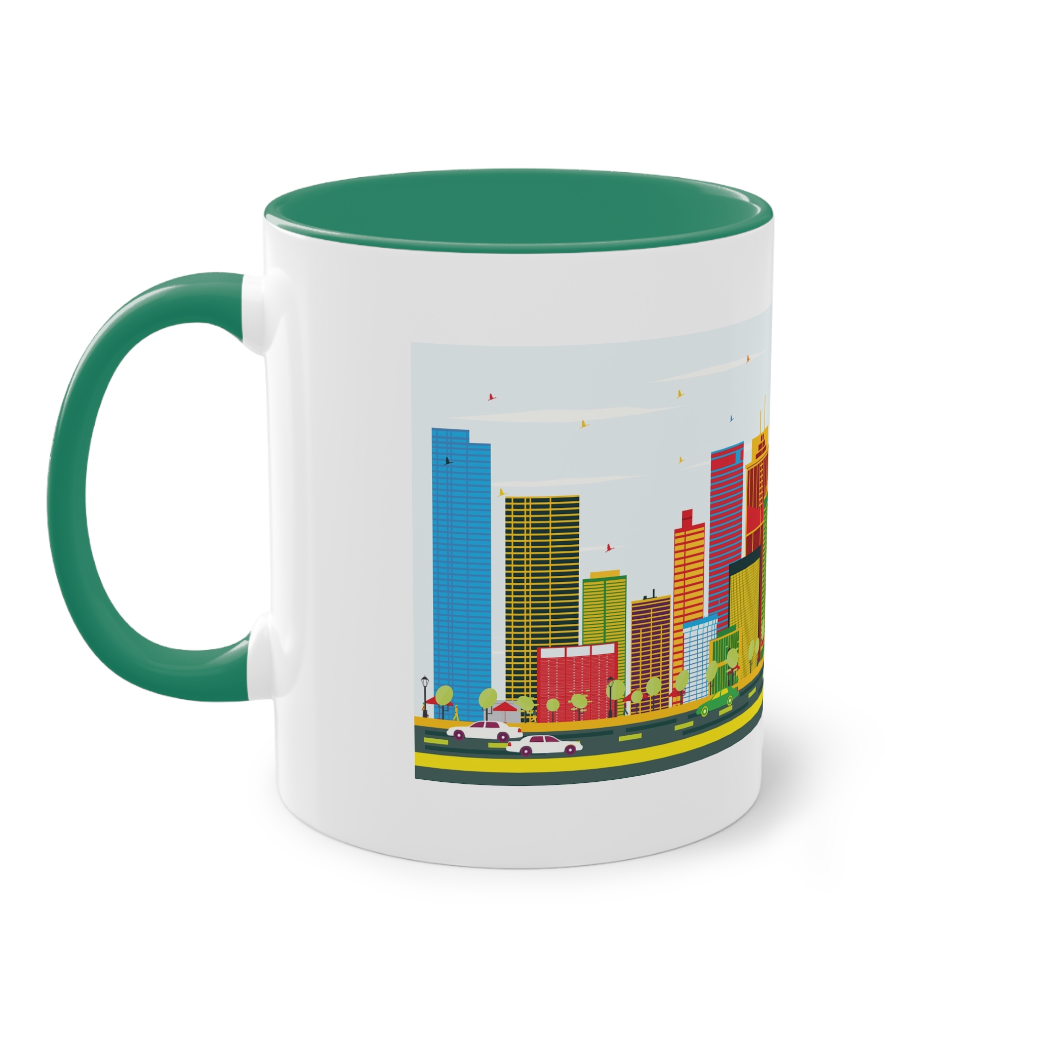 Panama Color Two Tone Coffee Mug 11oz - Image 31