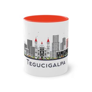 Tegucigalpa Isolated Two Tone Coffee Mug 11oz