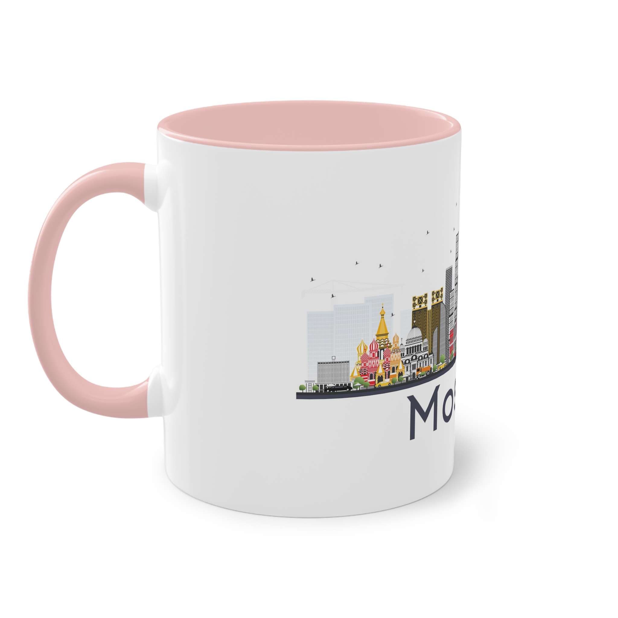Moscow New Isolated Two Tone Coffee Mug 11oz - Image 47
