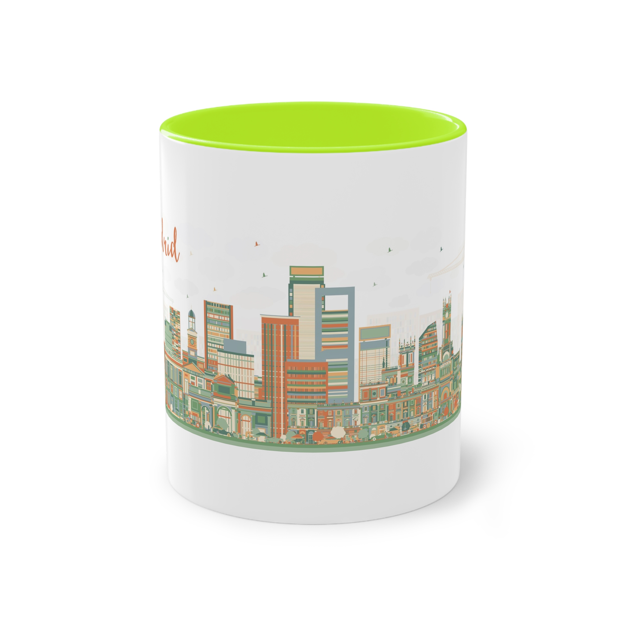 Madrid New Ver 1 Two Tone Coffee Mug 11oz - Image 25