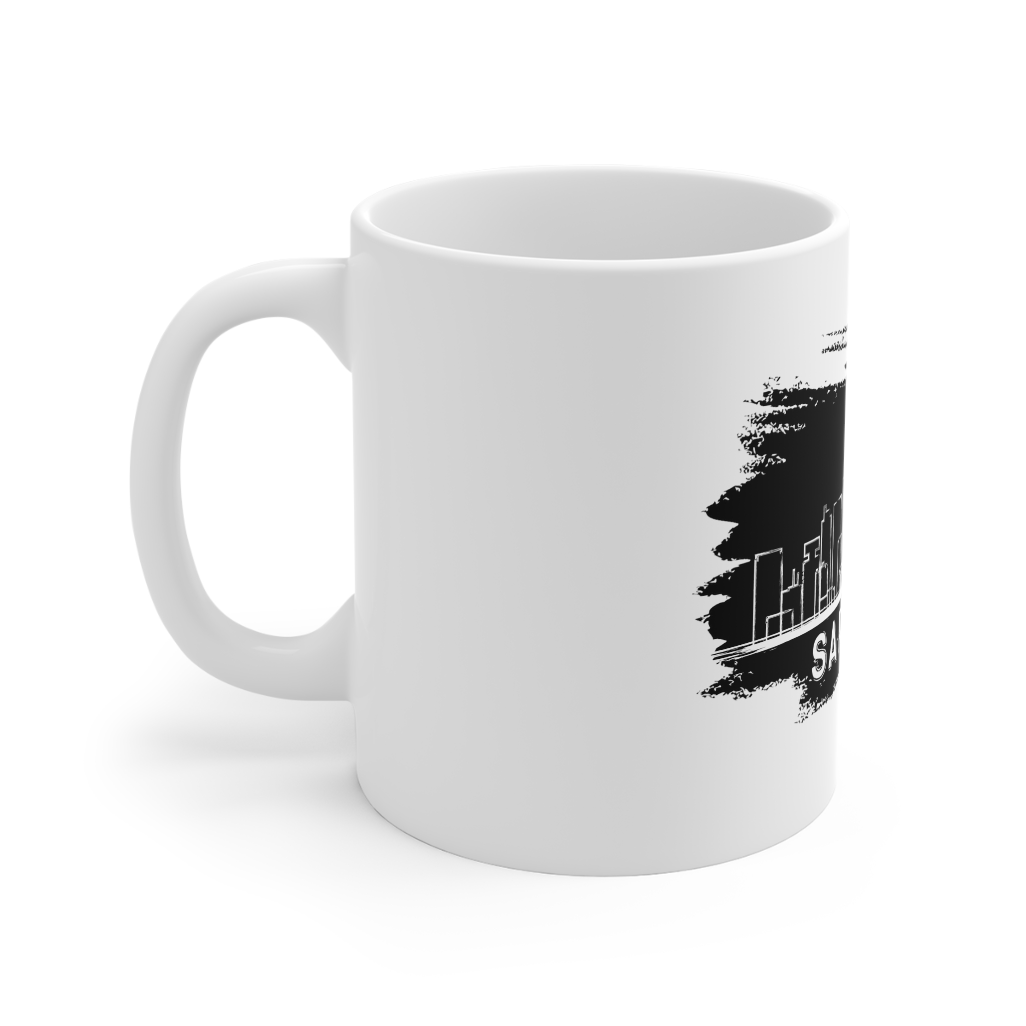 Sapporo Sketch 181257 11oz White Mug - Image 2