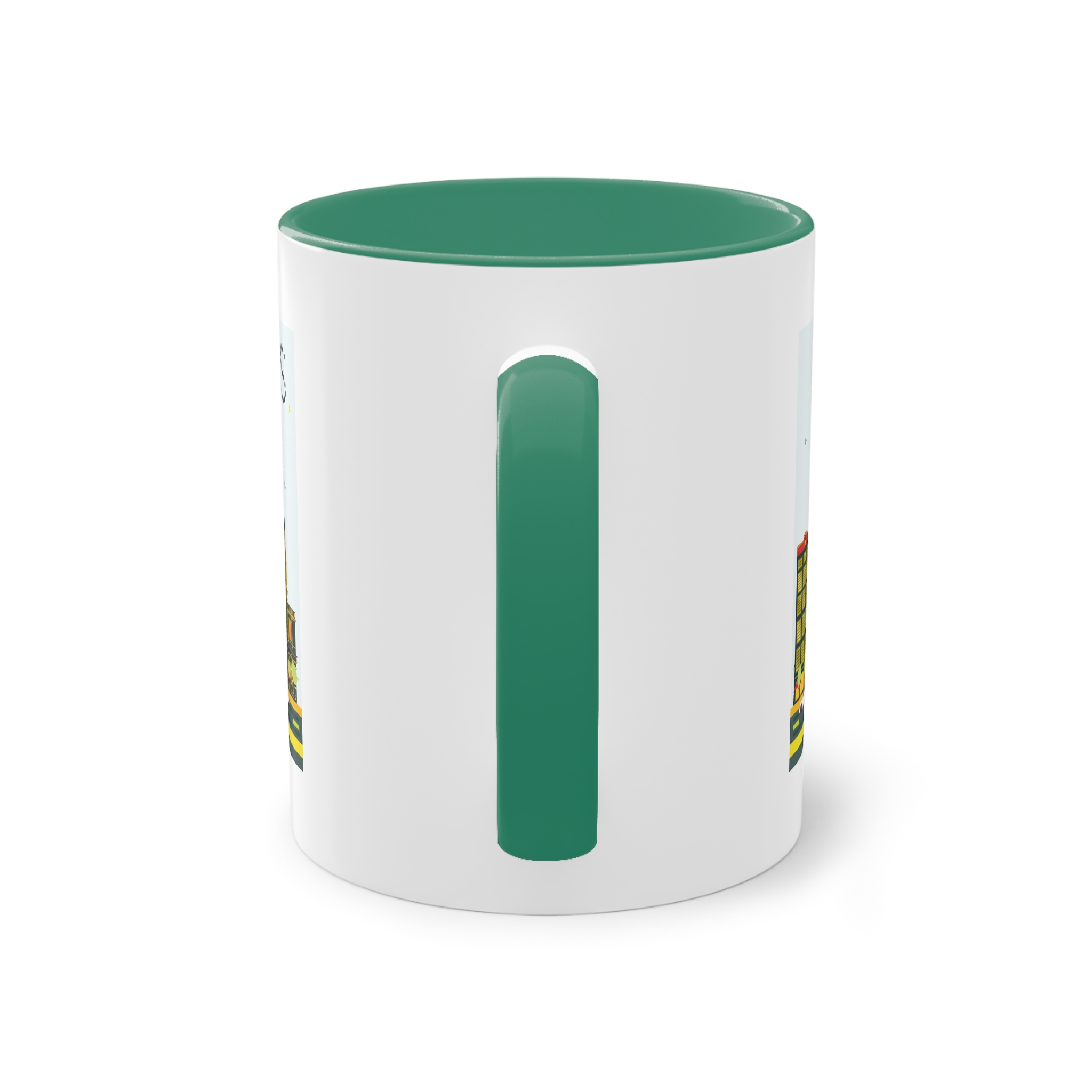 Paris Color Two Tone Coffee Mug 11oz - Image 30