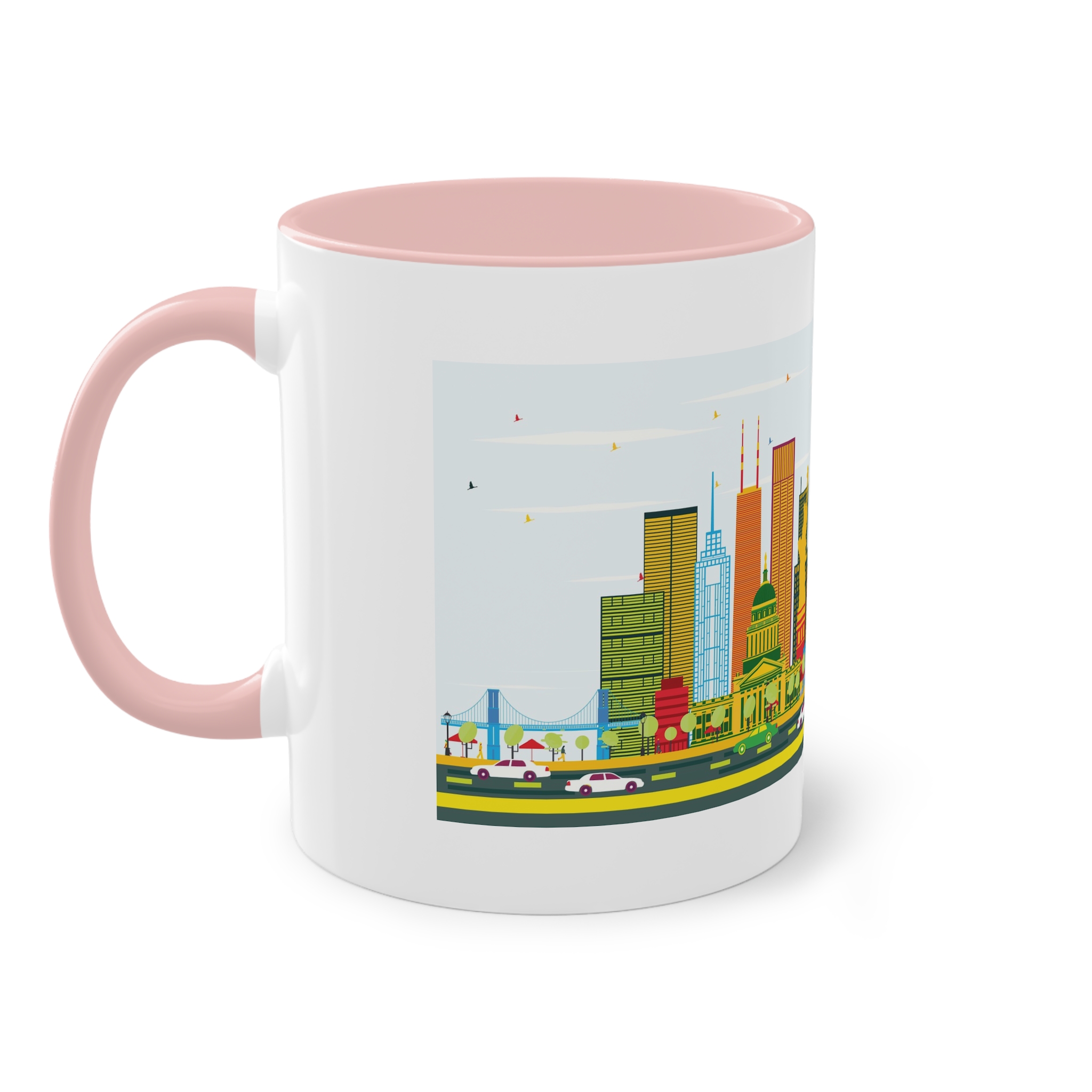 Usa Color Two Tone Coffee Mug 11oz - Image 47