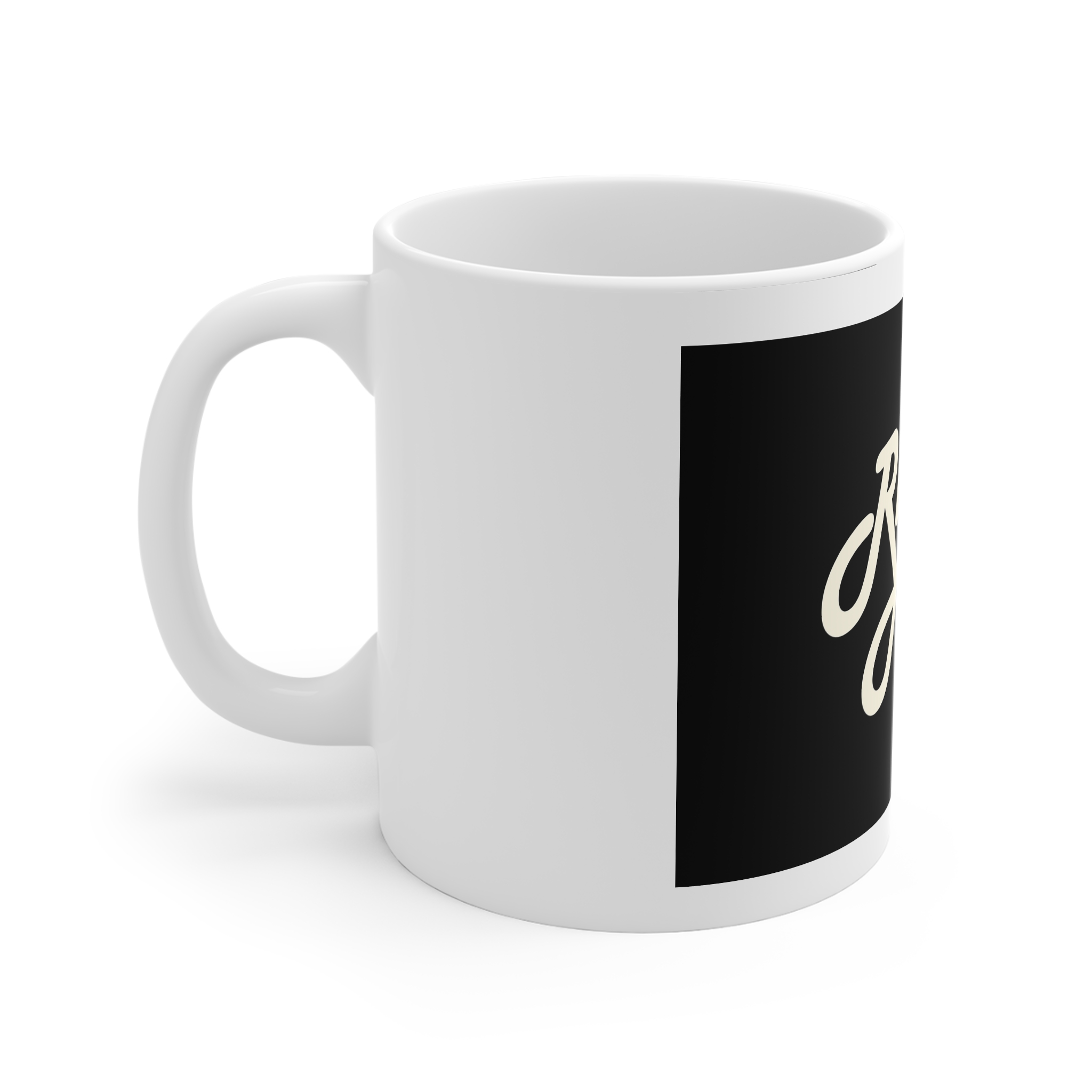 Rise Above 1 11oz White Mug - Image 2