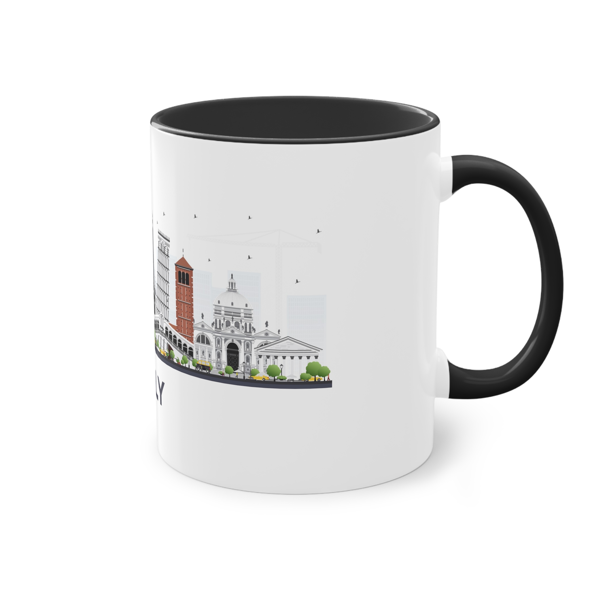 Italy Isolated Two Tone Coffee Mug 11oz - Image 12