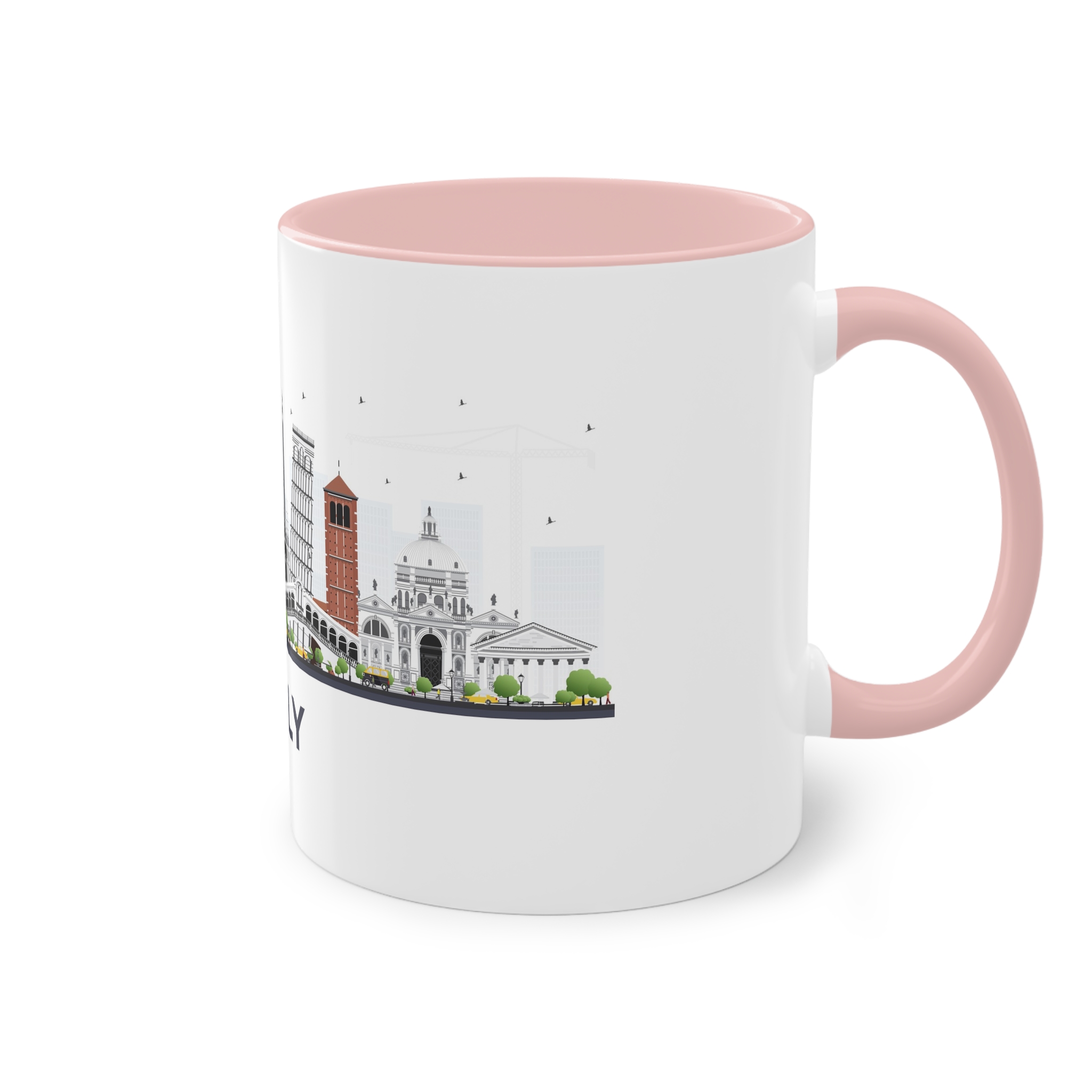 Italy Isolated Two Tone Coffee Mug 11oz - Image 48