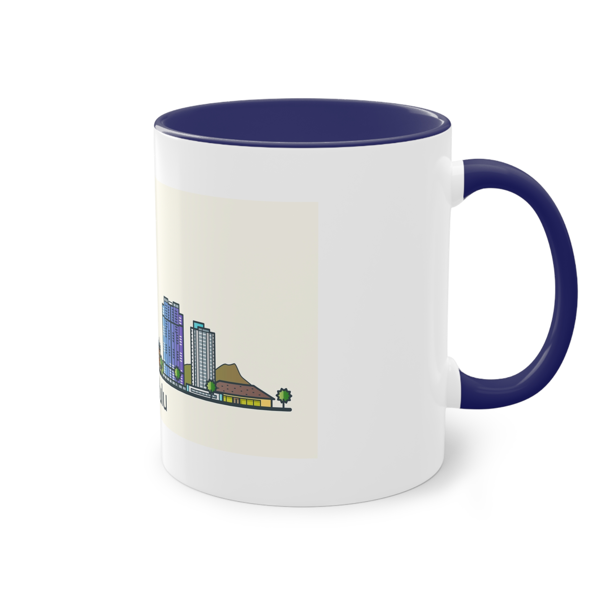 Original Design D550D4 Two Tone Coffee Mug 11oz - Image 44