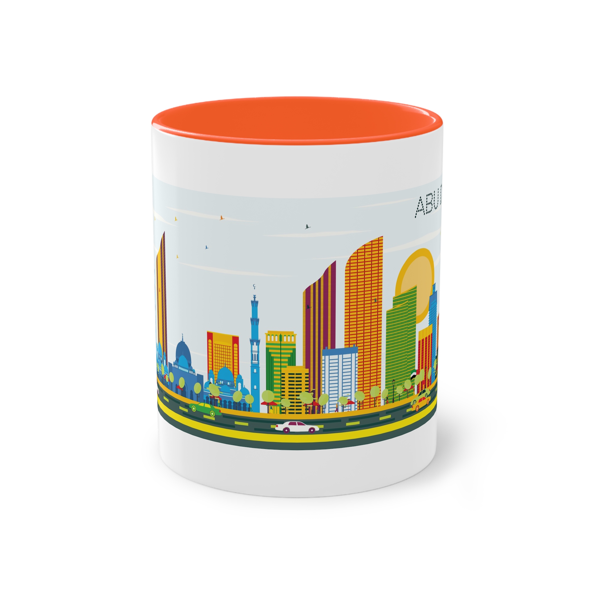 Abu Dhabi Color Two Tone Coffee Mug 11oz - Image 13