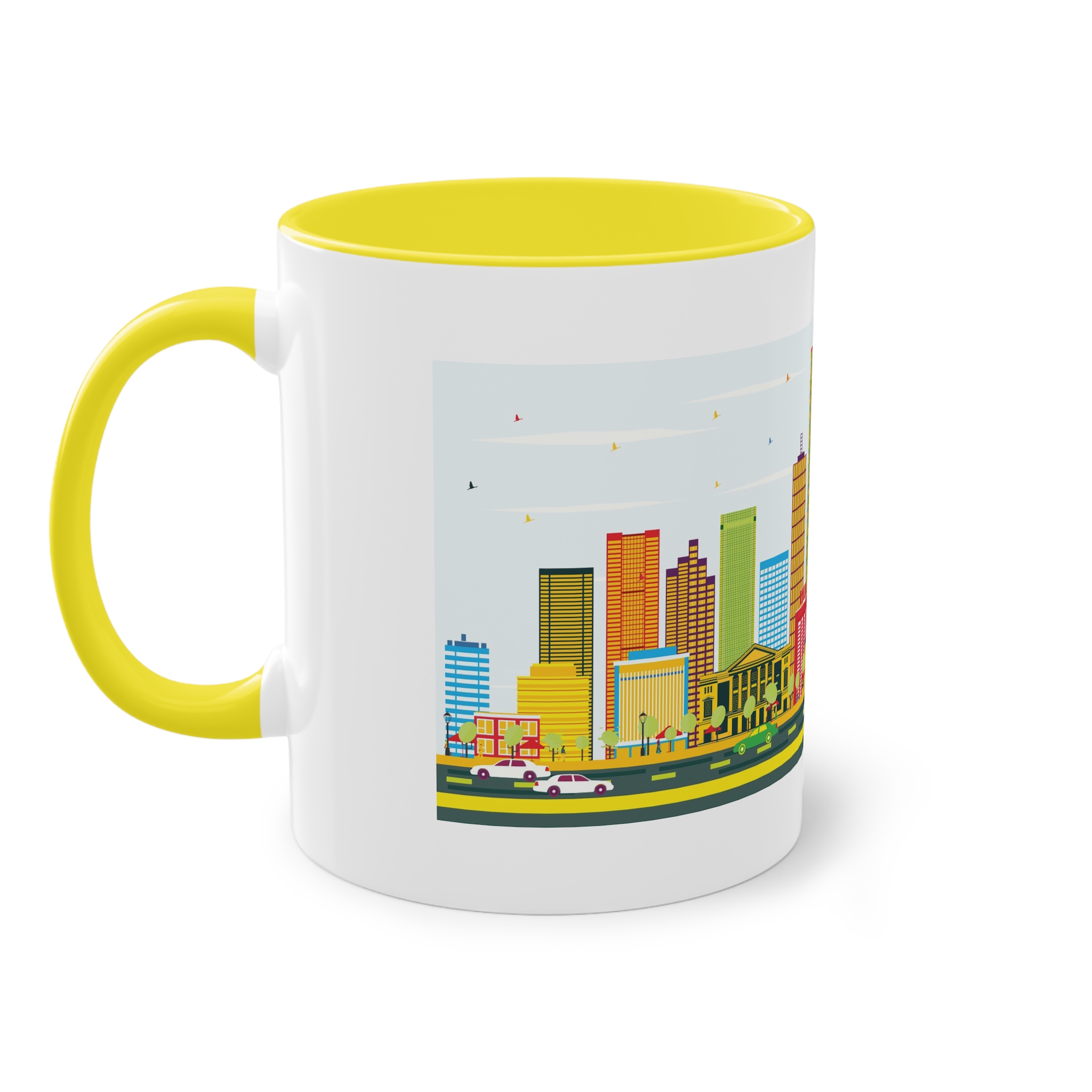 Dallas Color Two Tone Coffee Mug 11oz - Image 23