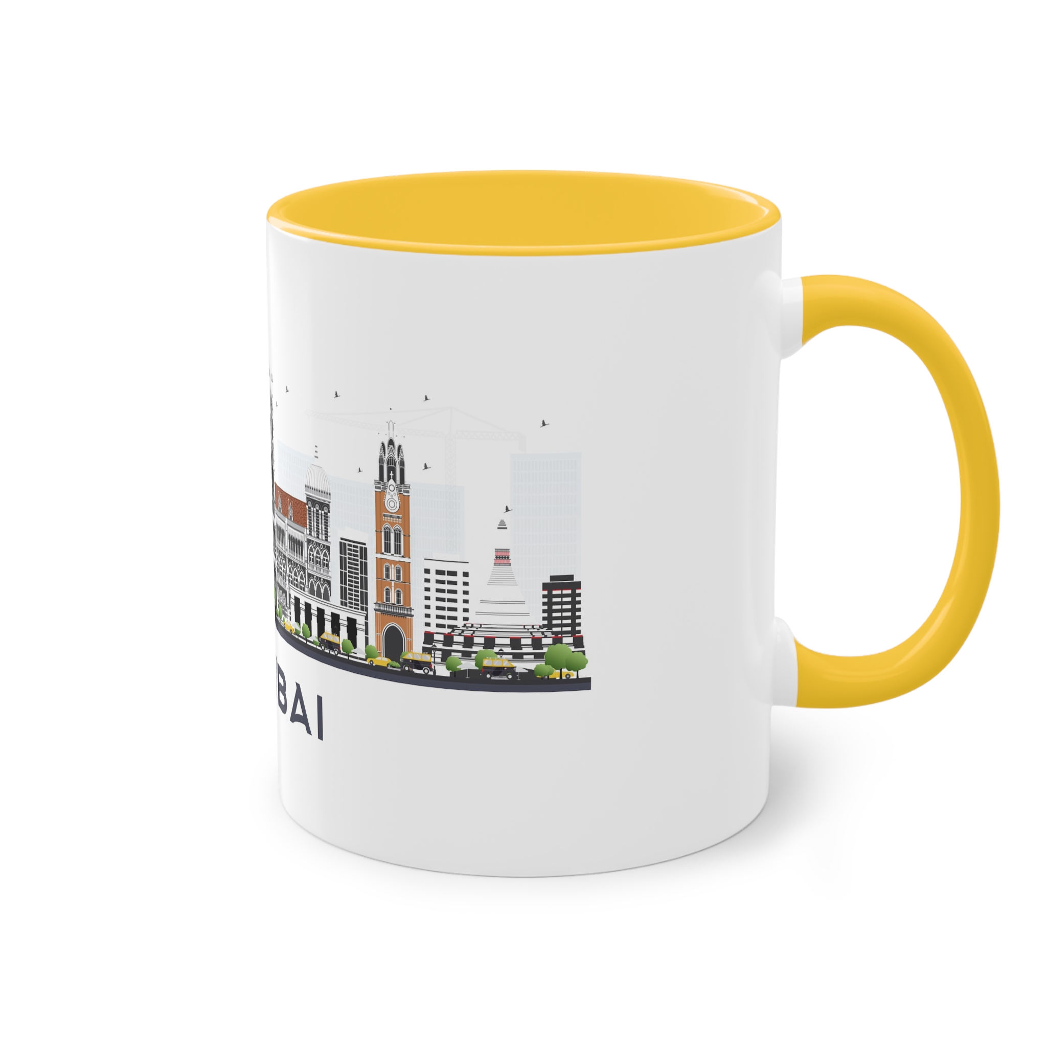 Mumbai Isolated Two Tone Coffee Mug 11oz - Image 20