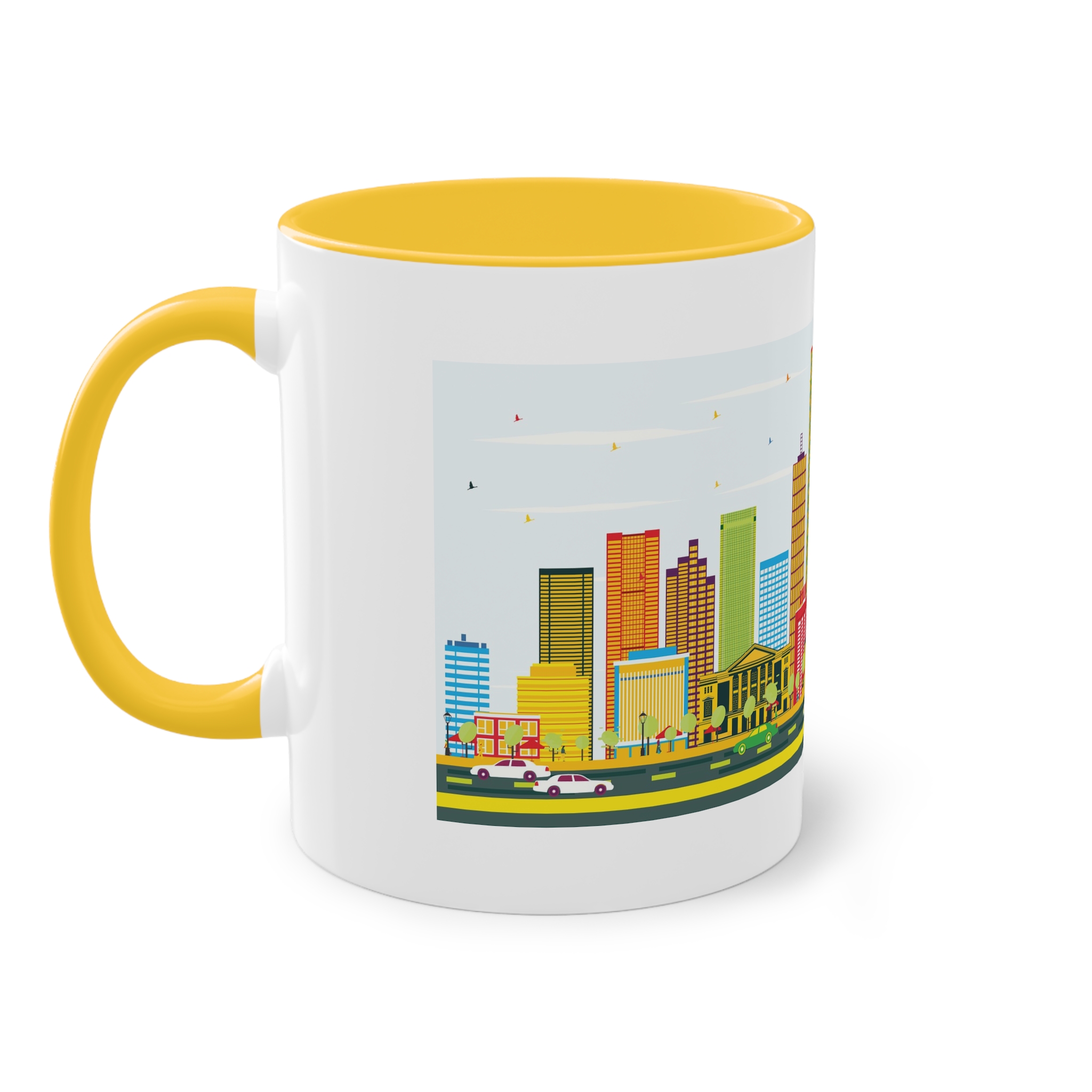 Dallas Color Two Tone Coffee Mug 11oz - Image 19