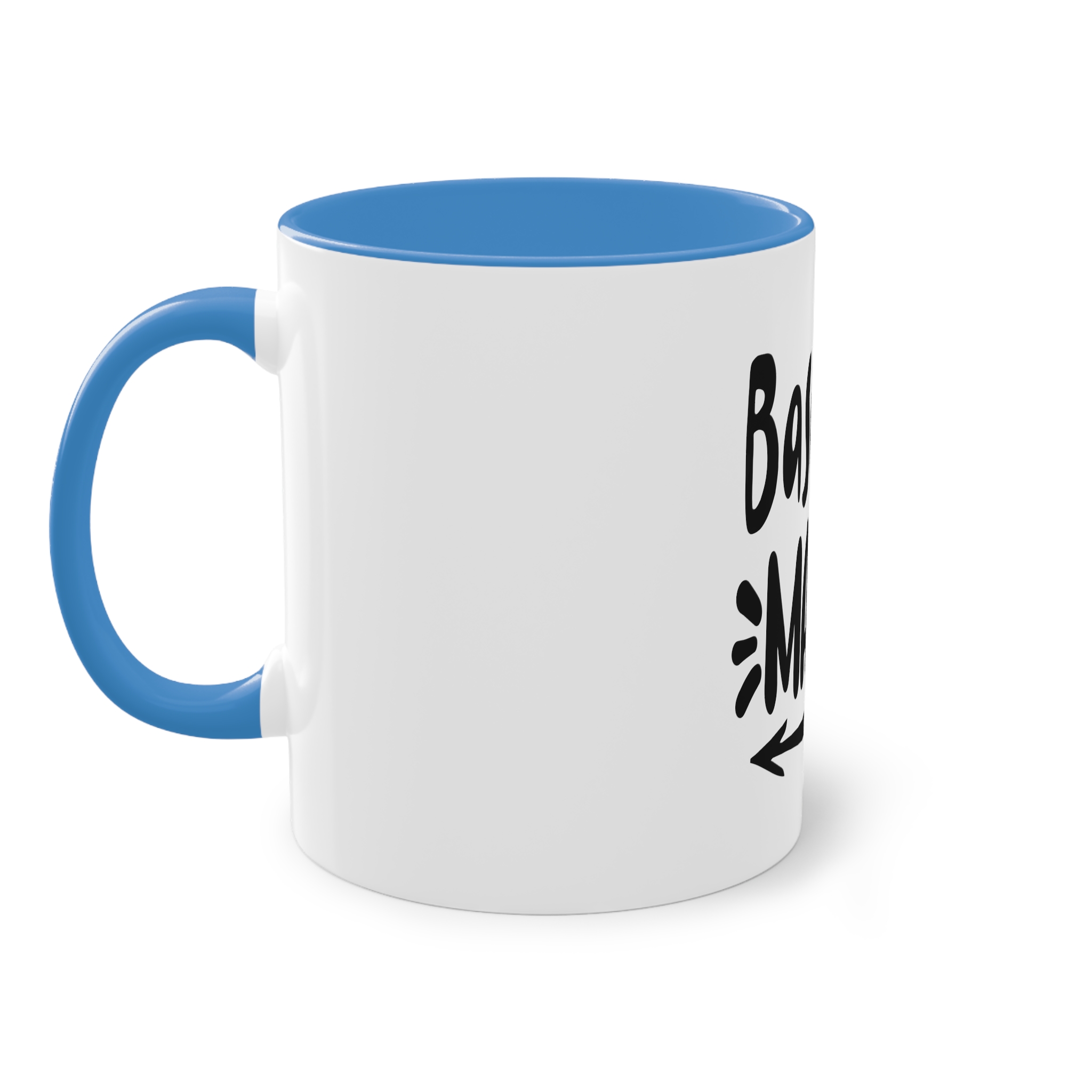 Baseball Mama 1 Two Tone Coffee Mug 11oz - Image 35