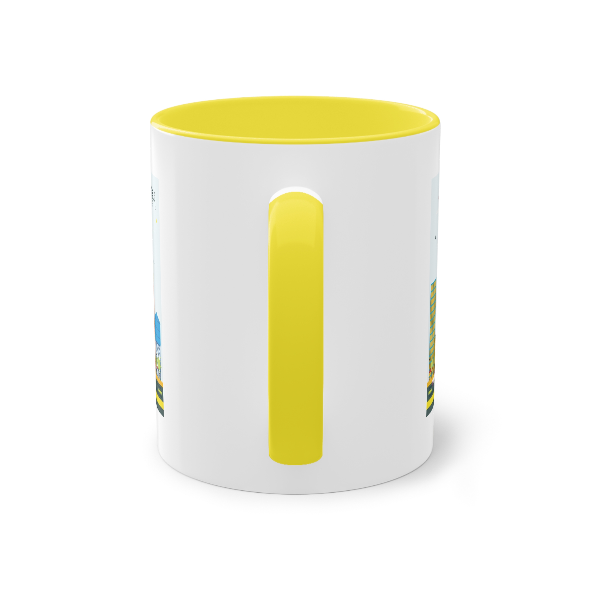 Fort Worth Color Two Tone Coffee Mug 11oz - Image 22