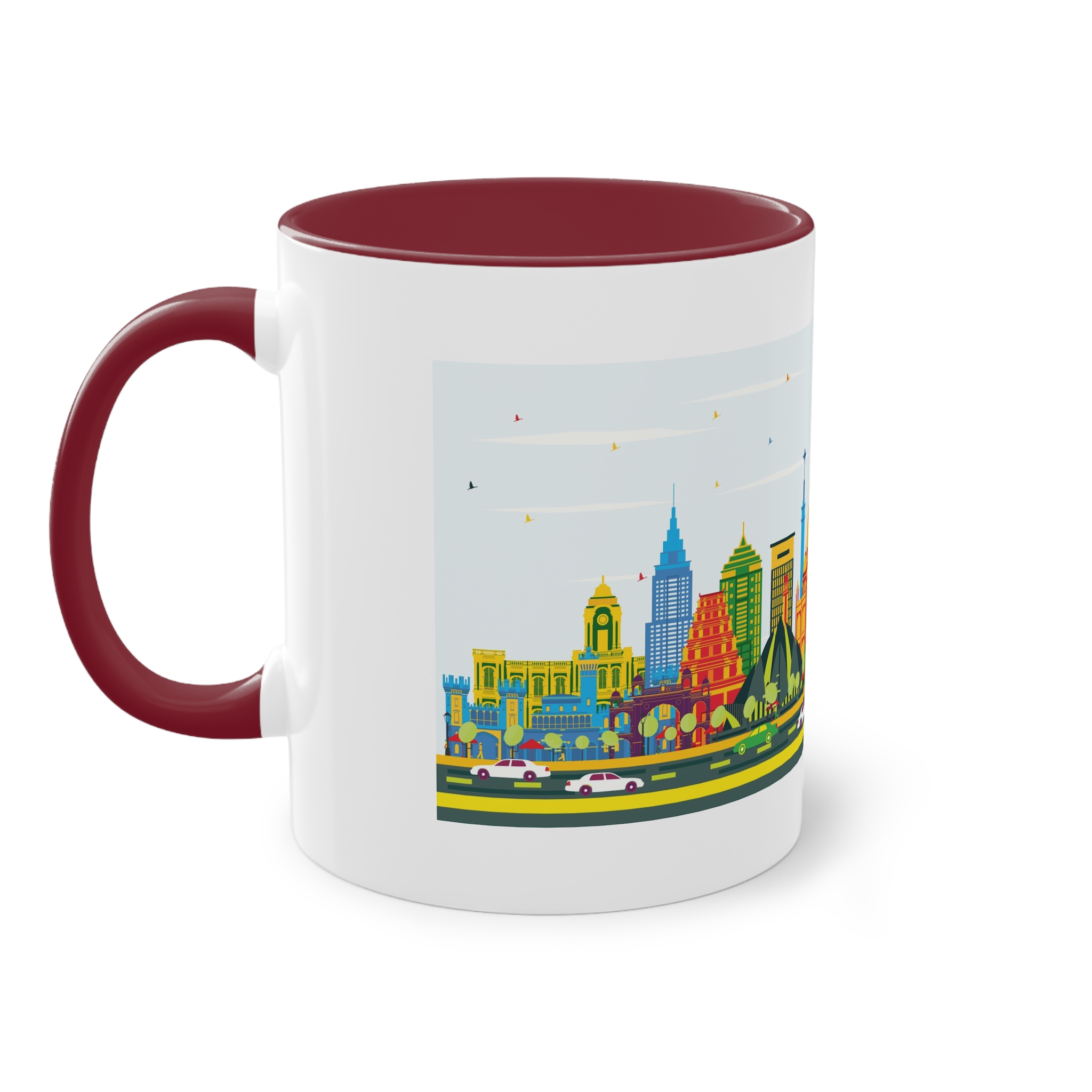 India Color Two Tone Coffee Mug 11oz - Image 7