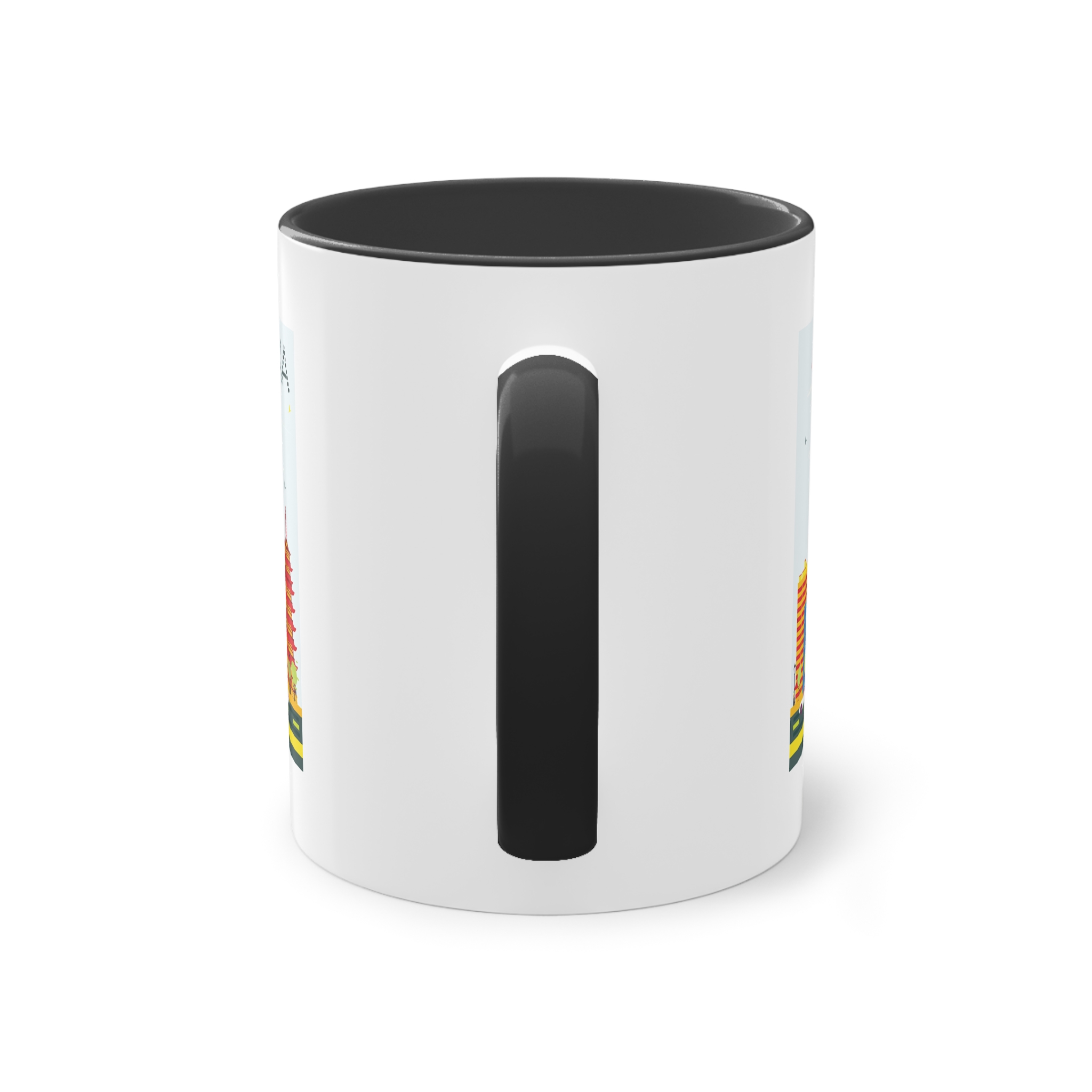 Osaka Color Two Tone Coffee Mug 11oz - Image 10