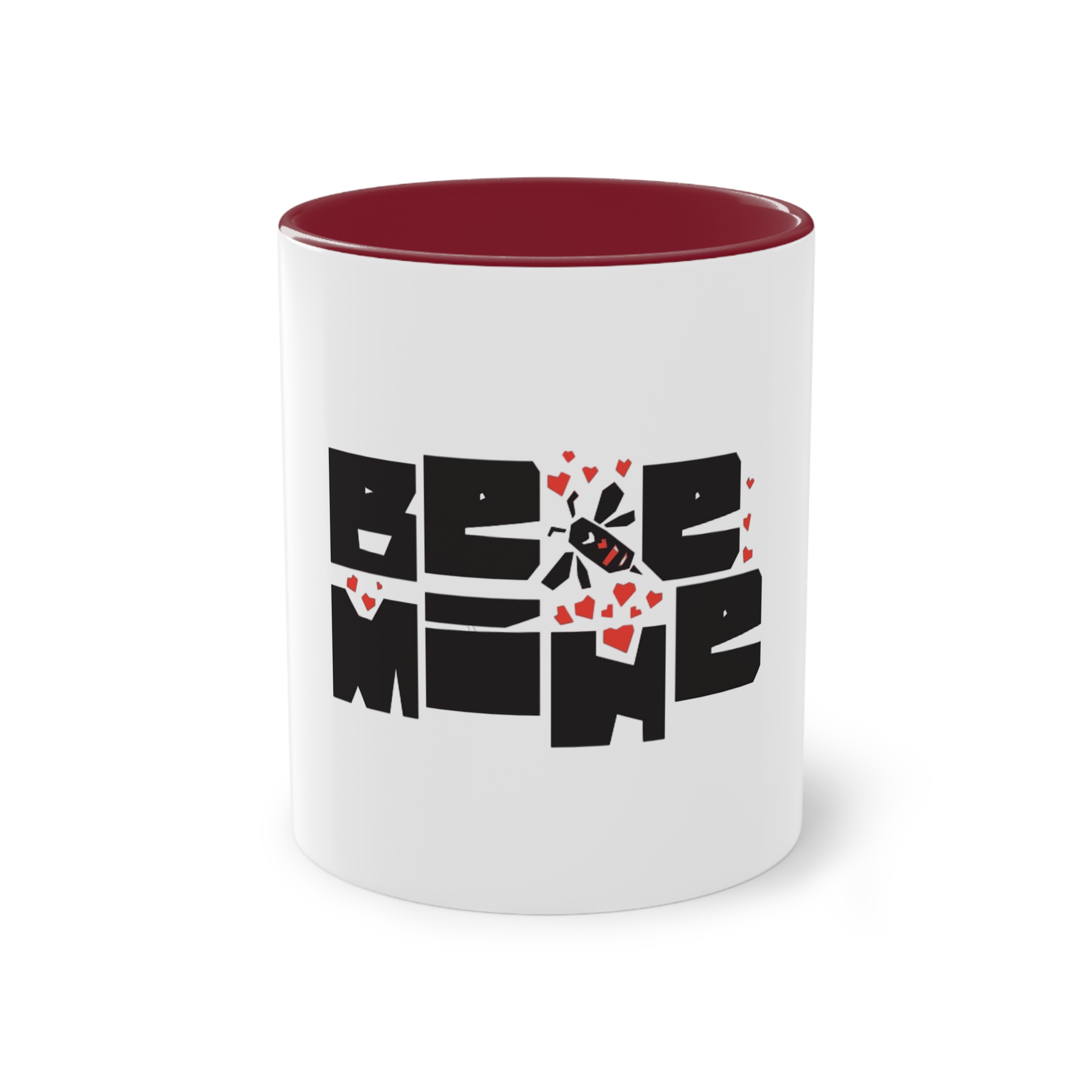 Bee Mine Two Tone Coffee Mug 11oz - Image 5