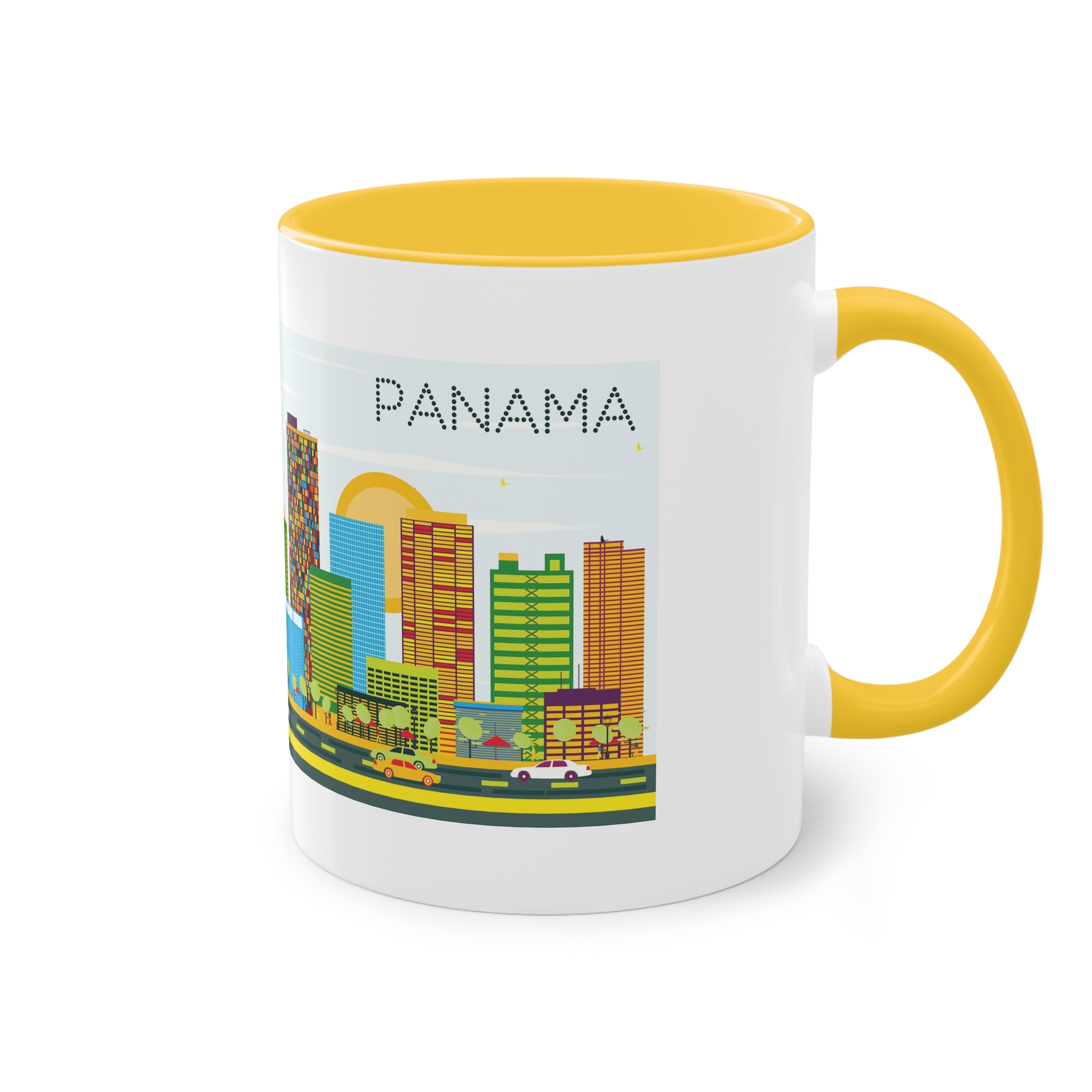 Panama Color Two Tone Coffee Mug 11oz - Image 20