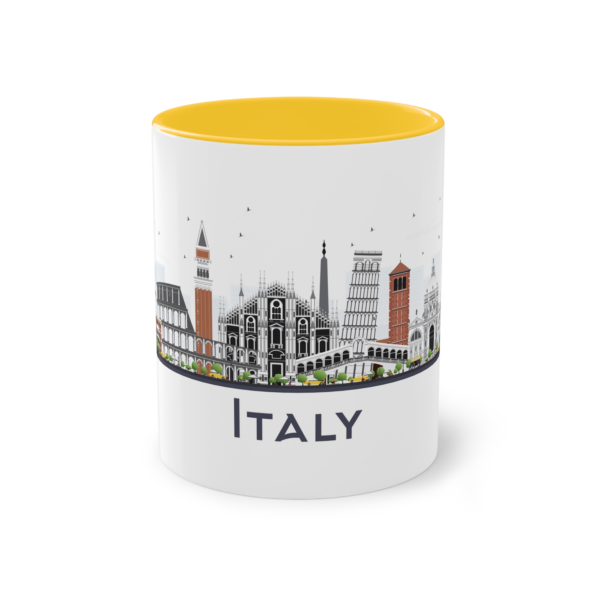 Italy Isolated Two Tone Coffee Mug 11oz - Image 17
