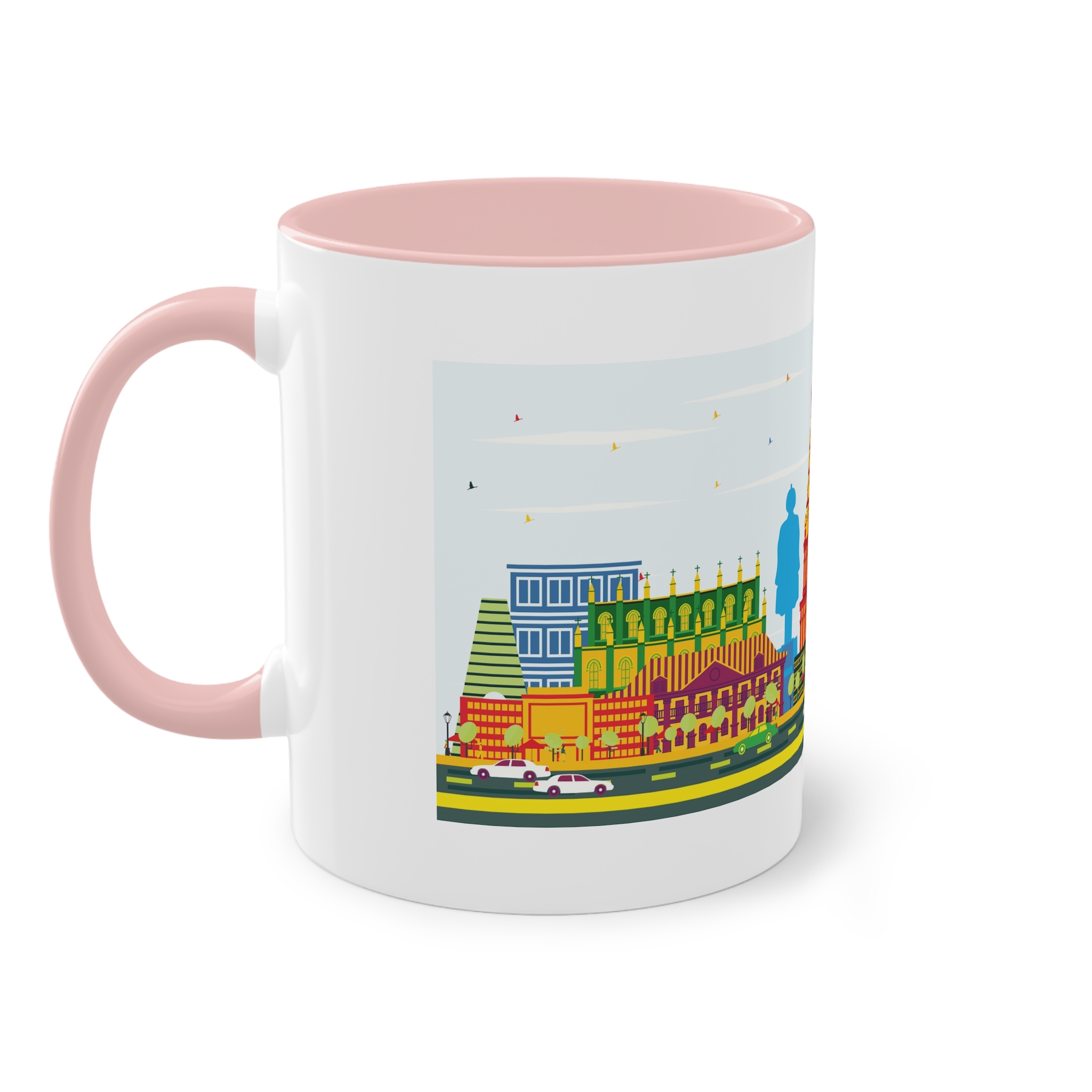 Visakhapatnam Color Two Tone Coffee Mug 11oz - Image 47