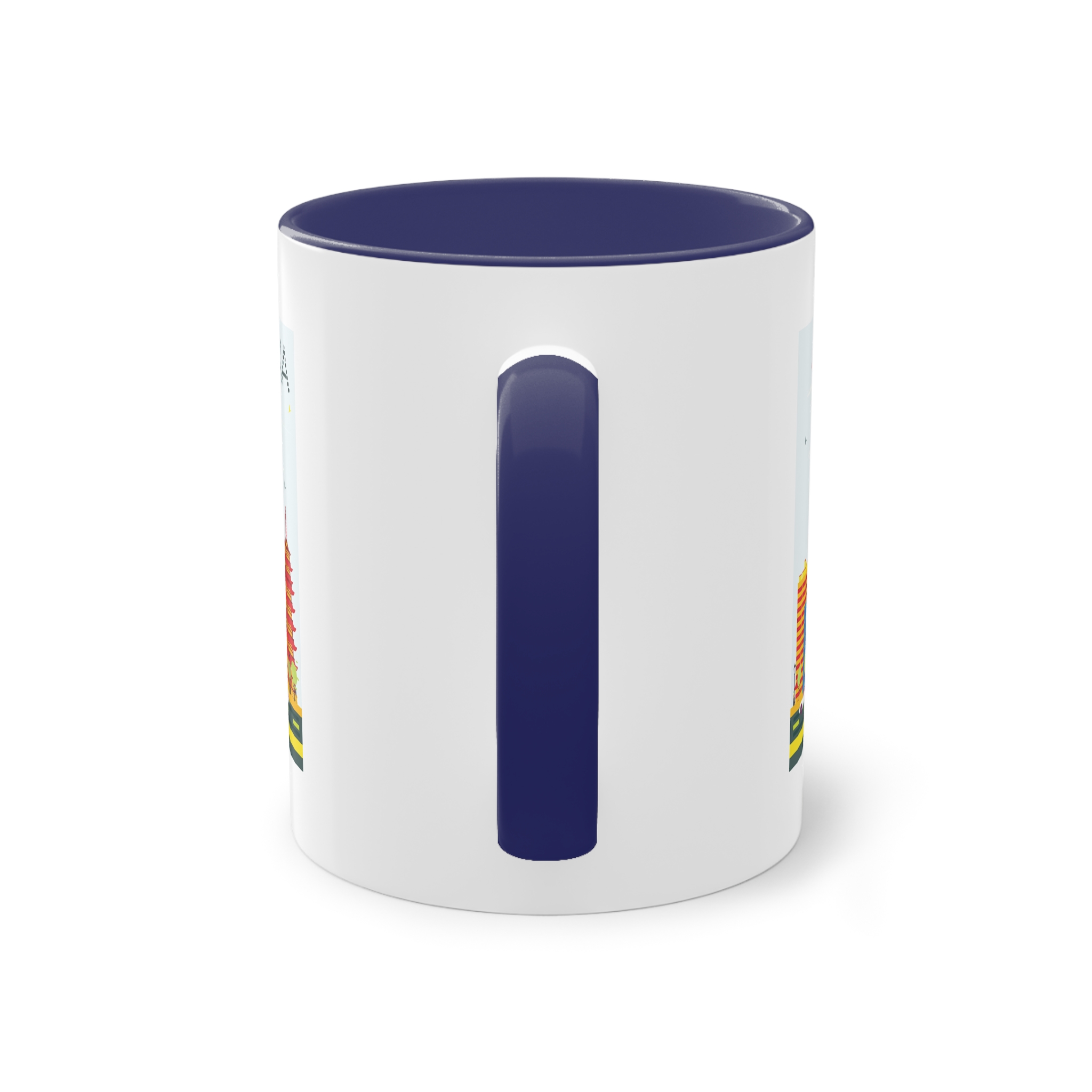 Osaka Color Two Tone Coffee Mug 11oz - Image 42