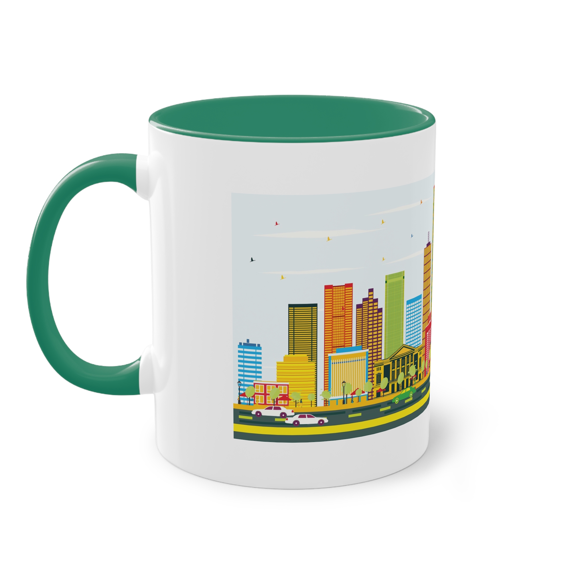 Dallas Color Two Tone Coffee Mug 11oz - Image 31