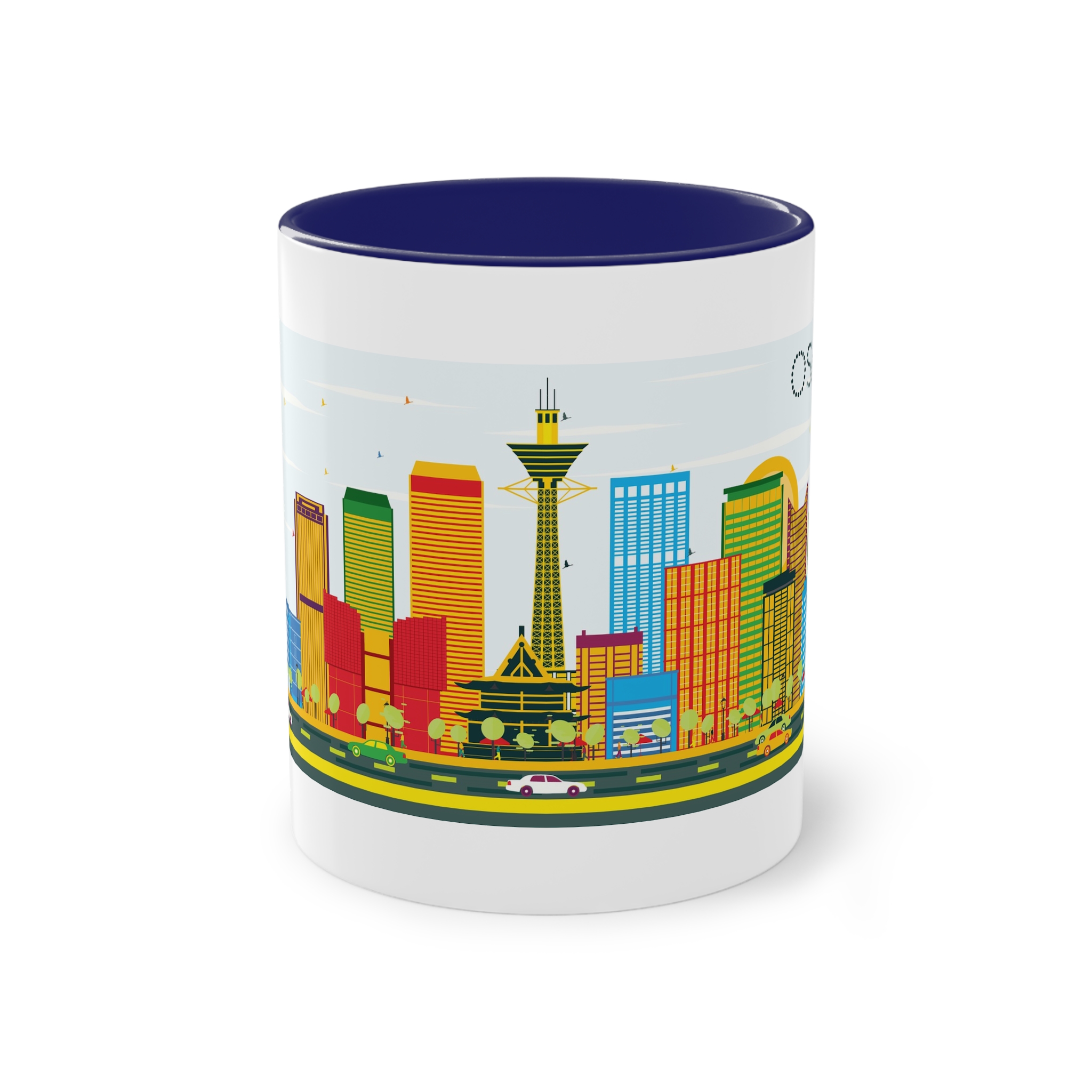 Osaka Color Two Tone Coffee Mug 11oz - Image 41