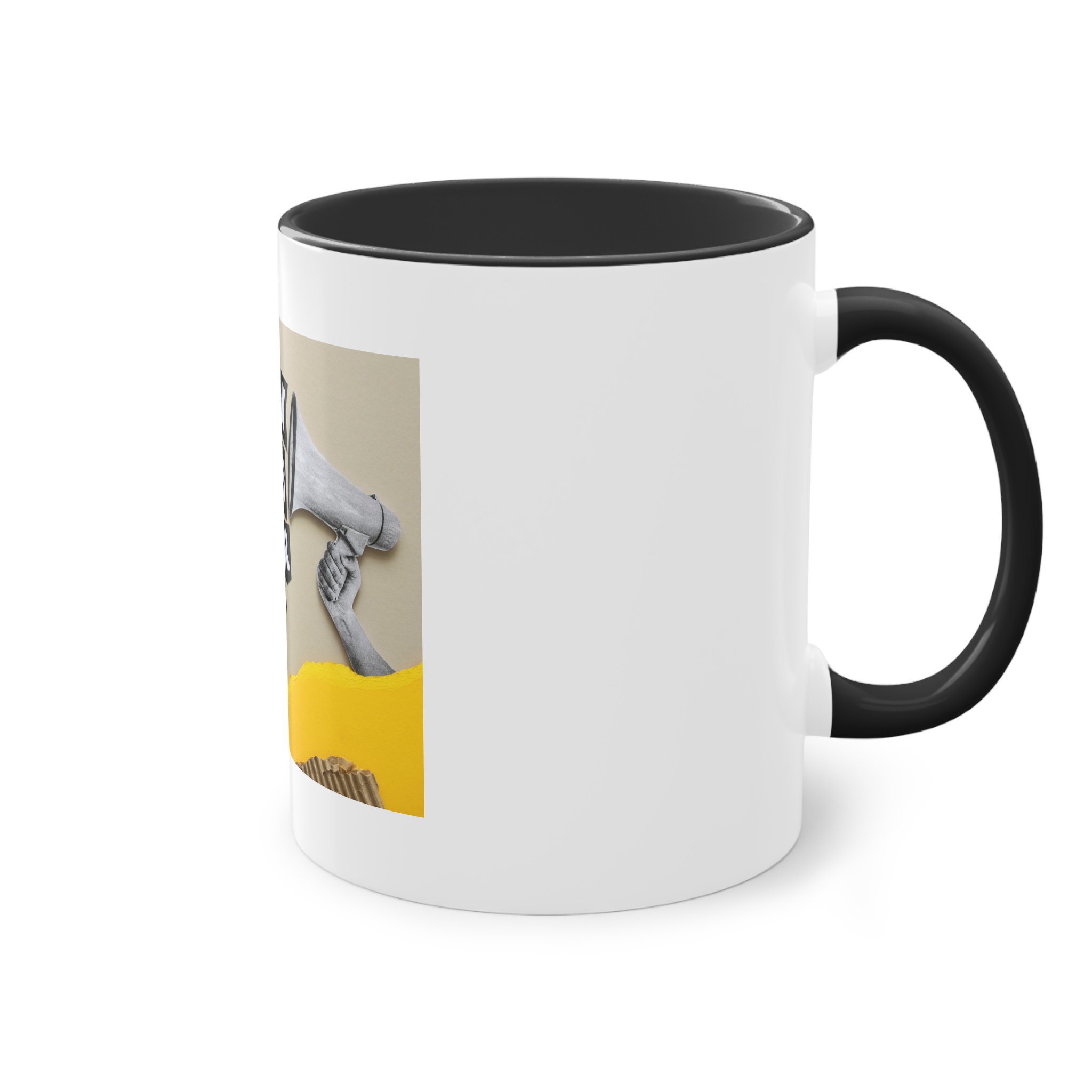 Black Lives Matter Collage Two Tone Coffee Mug 11oz - Image 12