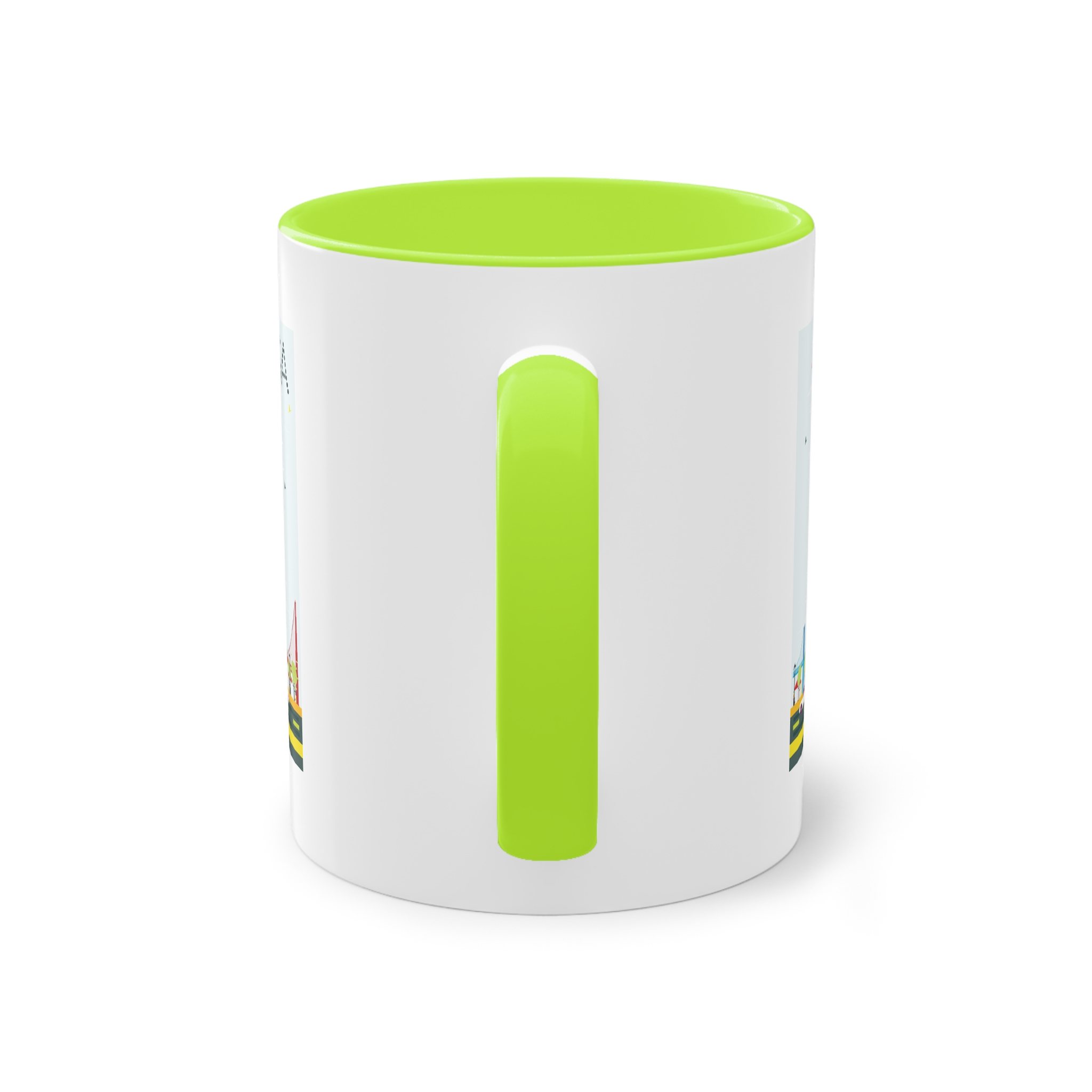 Usa Color Two Tone Coffee Mug 11oz - Image 26