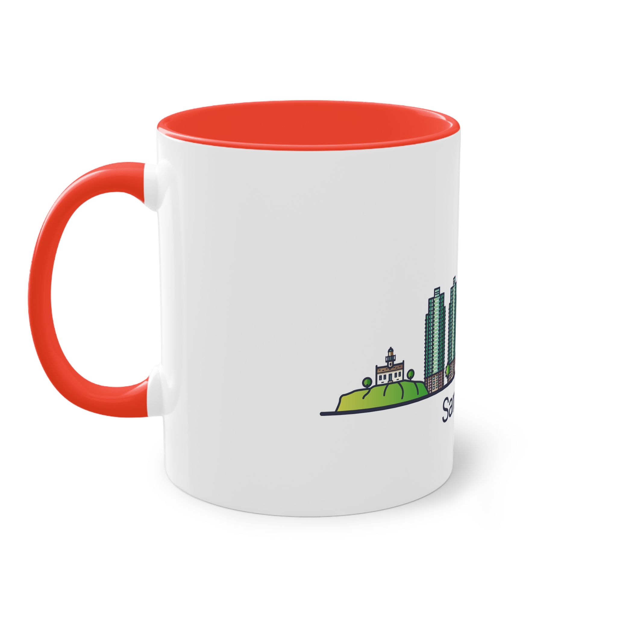 Original Design 93A44E Two Tone Coffee Mug 11oz - Image 3