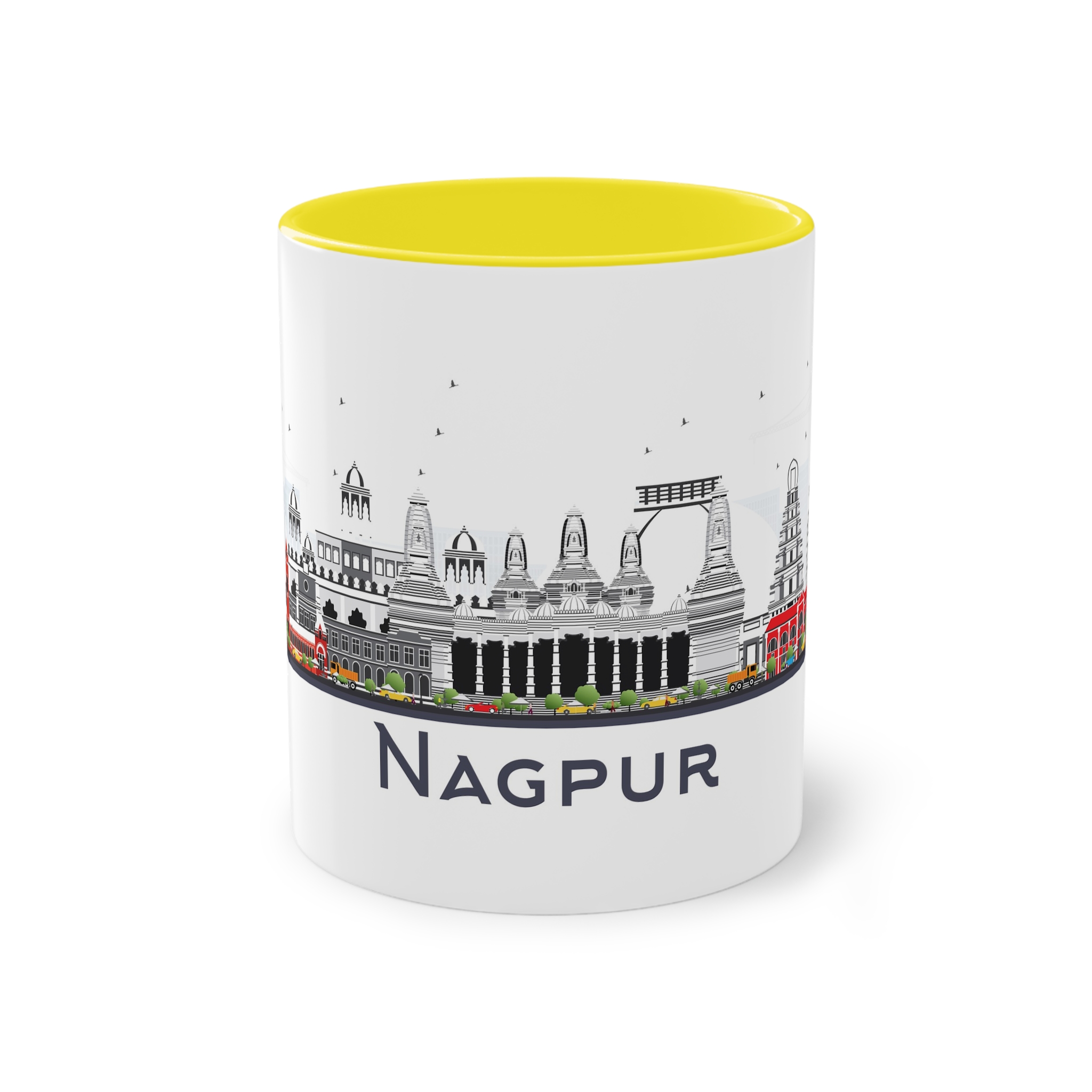 Nagpur Isolated Two Tone Coffee Mug 11oz - Image 21