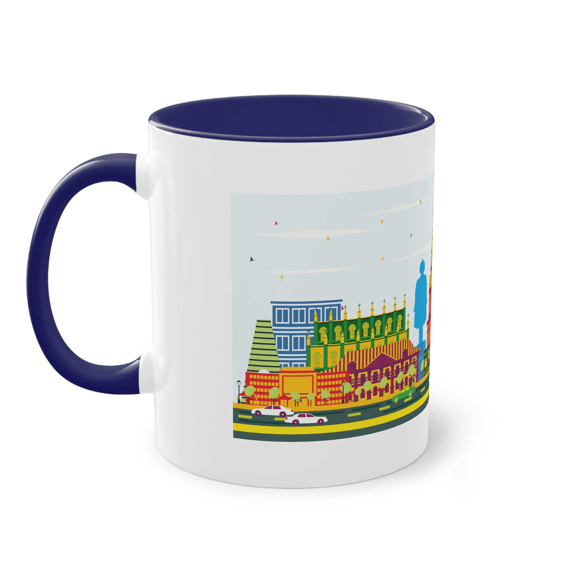 Visakhapatnam Color Two Tone Coffee Mug 11oz - Image 43