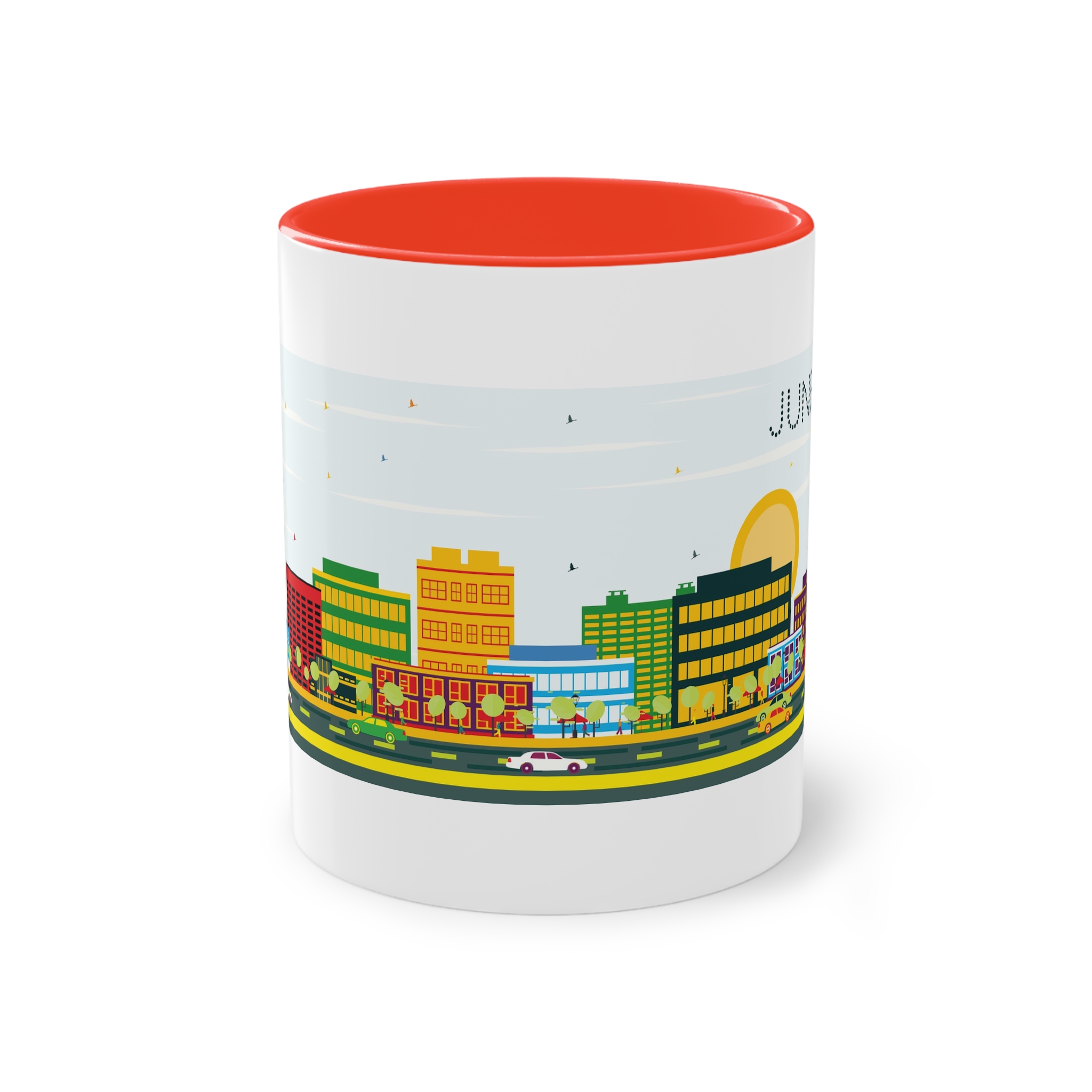 Juneau Color Two Tone Coffee Mug 11oz