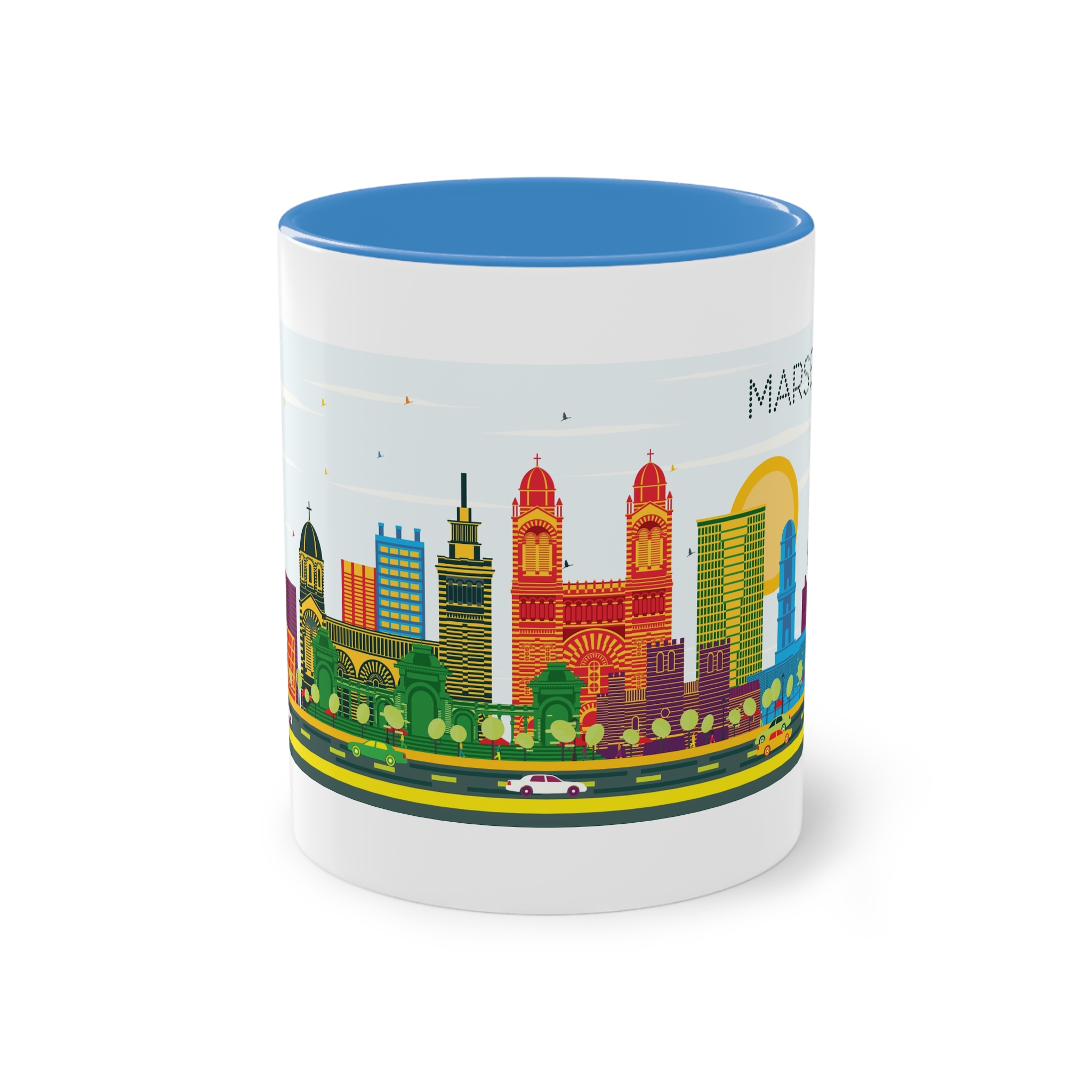 Marseille Color Two Tone Coffee Mug 11oz - Image 33