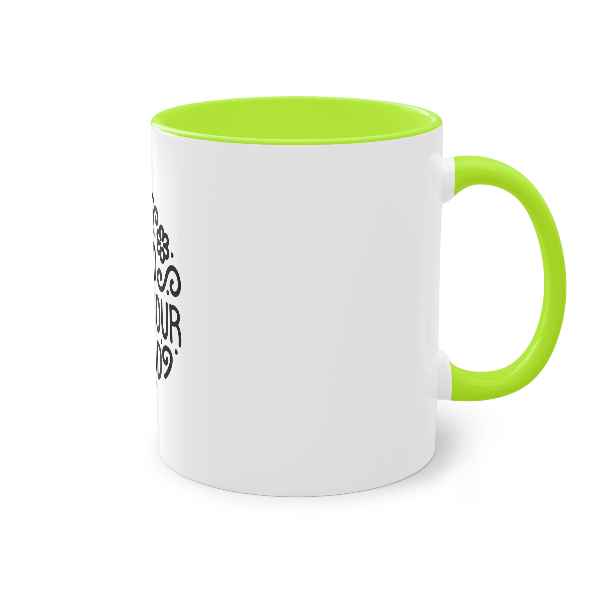 Be Kind To You Mind Two Tone Coffee Mug 11oz - Image 28