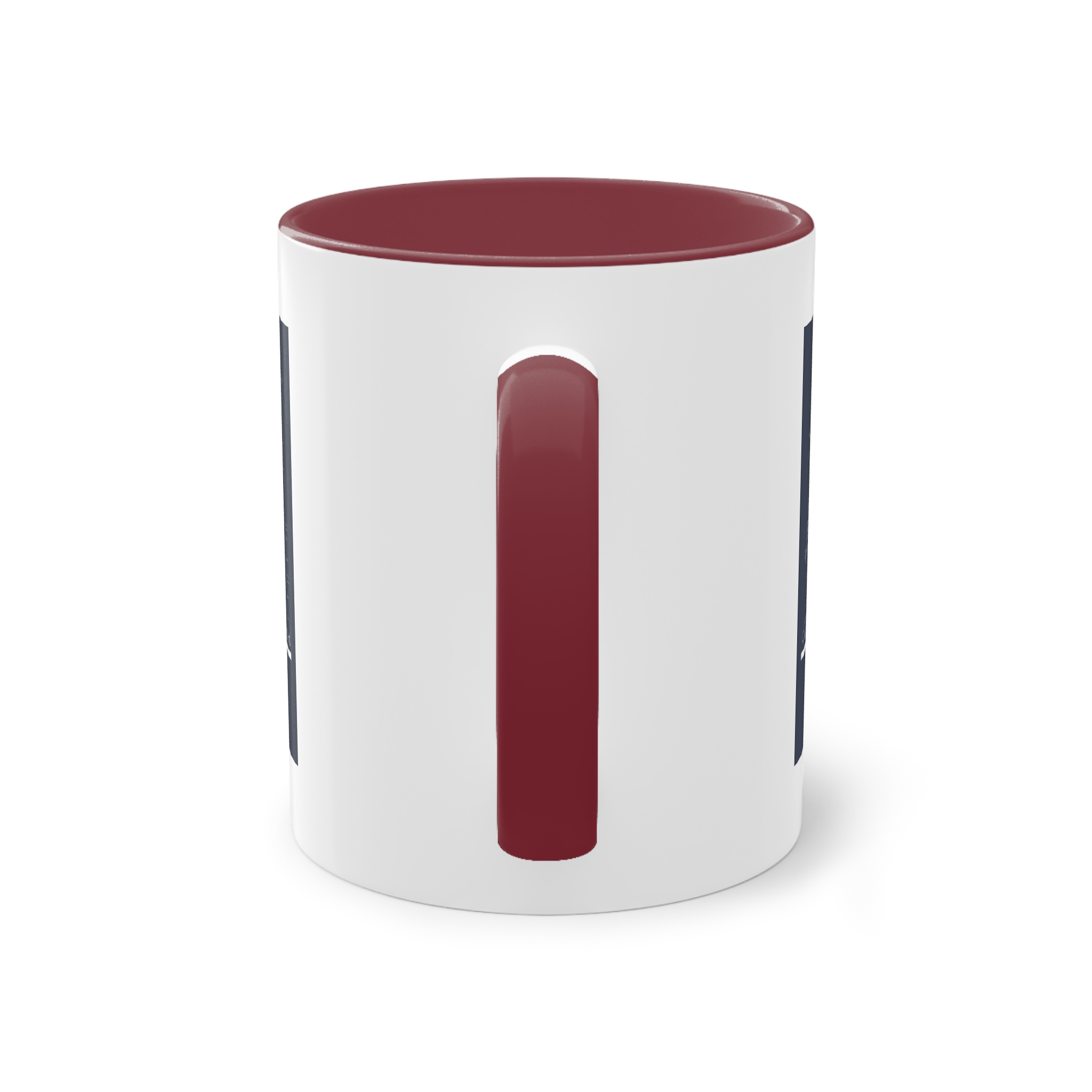 Karachi Outline Inverse Two Tone Coffee Mug 11oz - Image 6