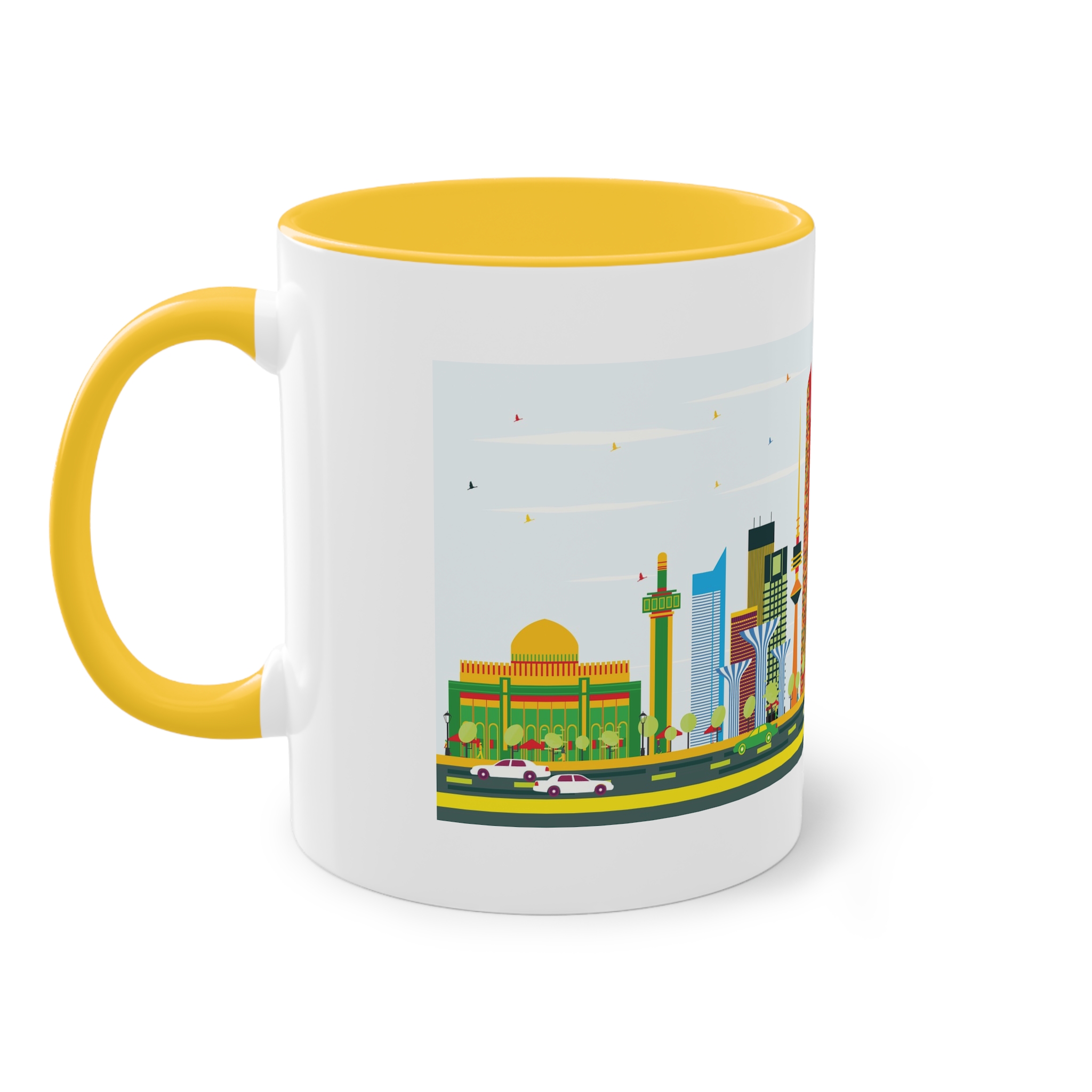Kuwait Color Two Tone Coffee Mug 11oz - Image 19