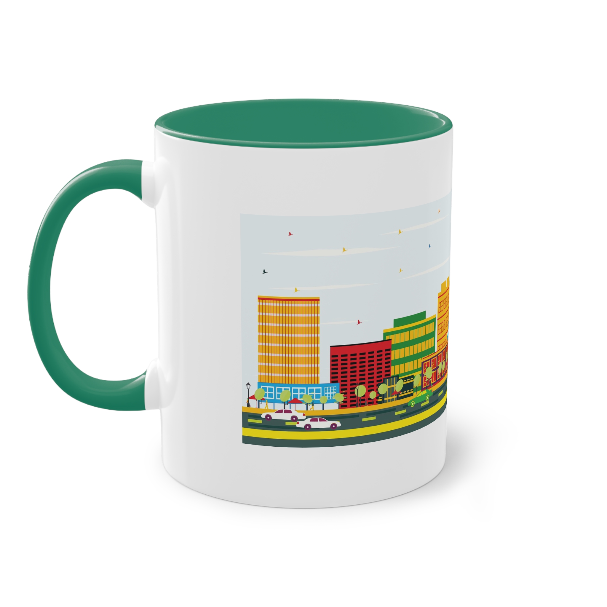 Juneau Color Two Tone Coffee Mug 11oz - Image 31