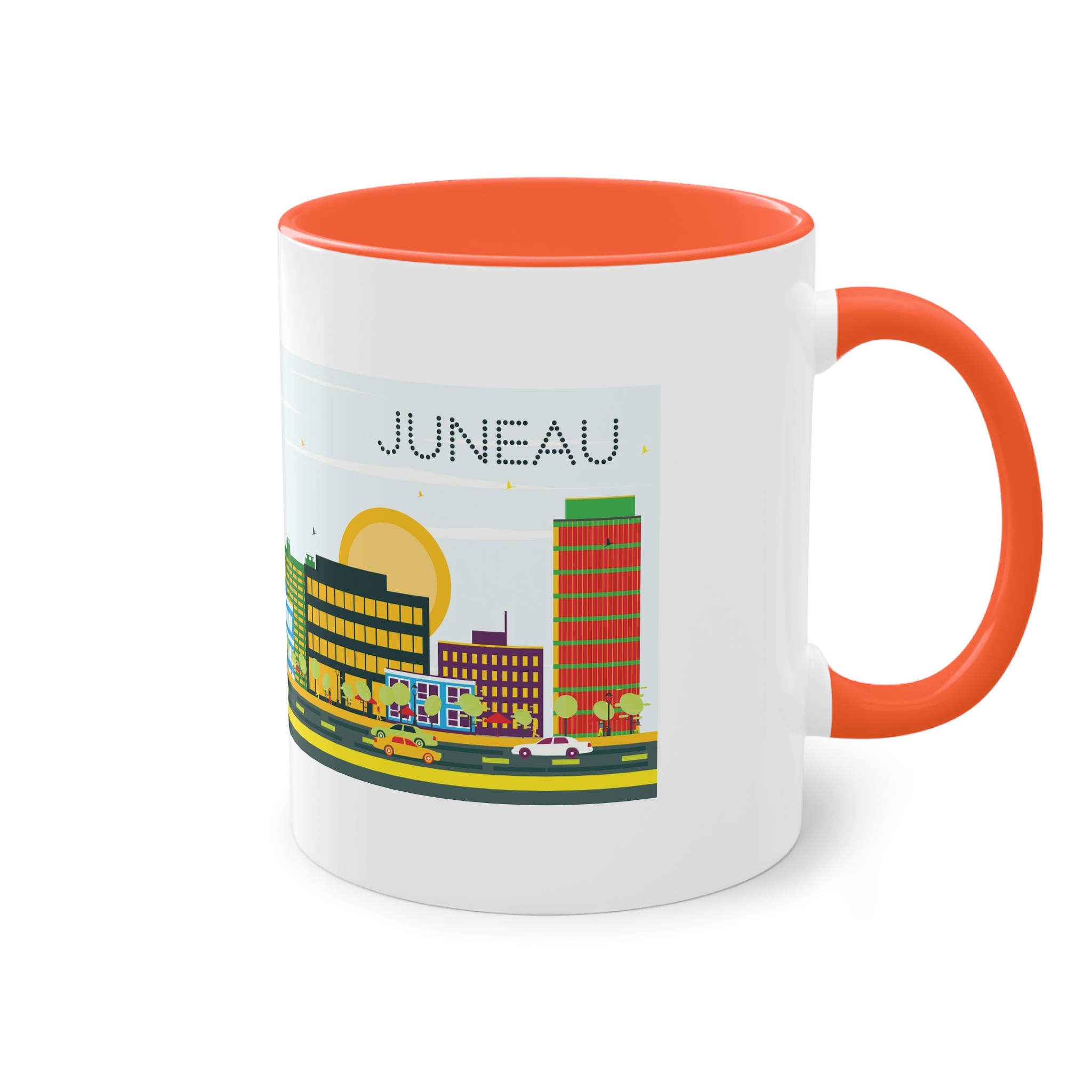 Juneau Color Two Tone Coffee Mug 11oz - Image 16