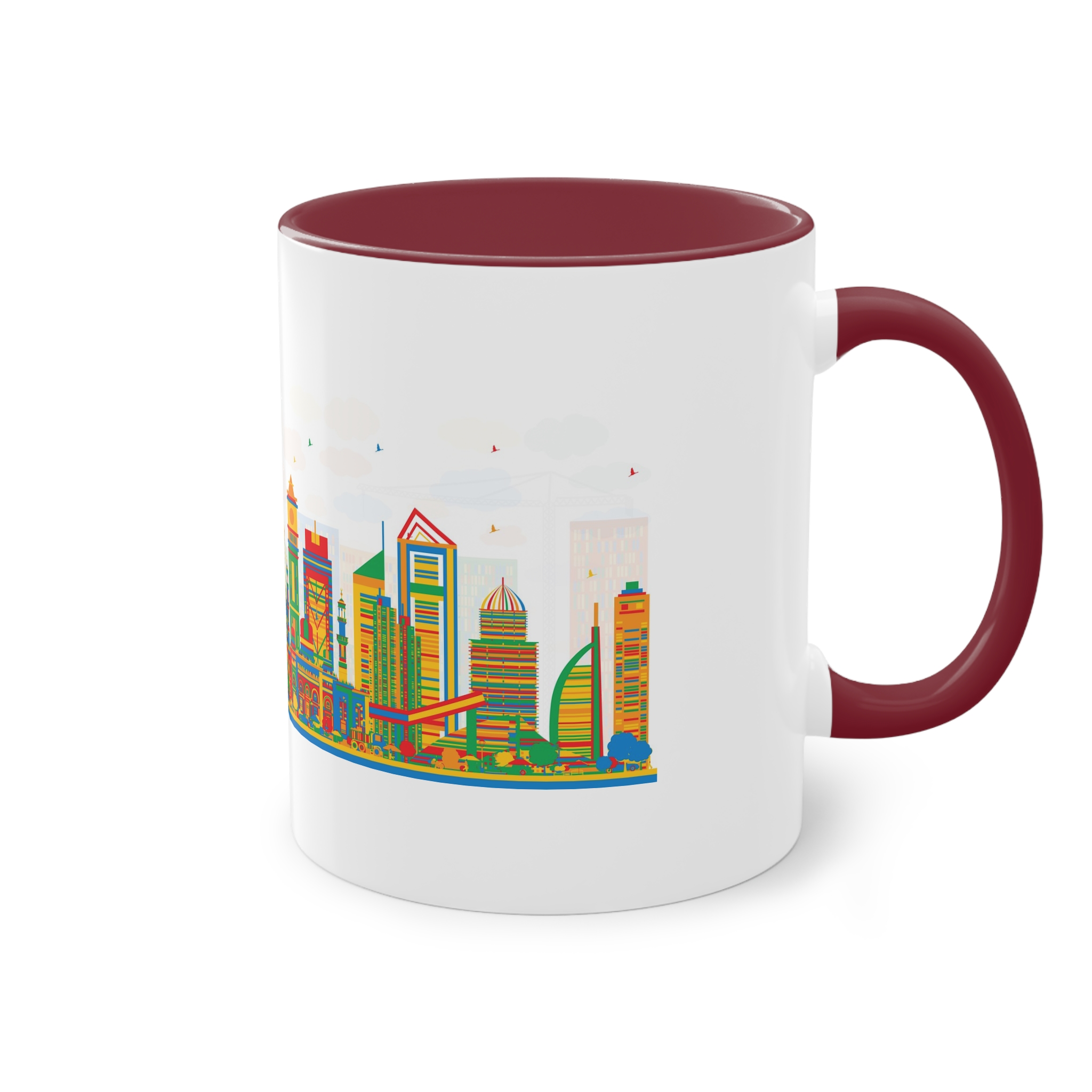 Dubai New Ver 1 1 Two Tone Coffee Mug 11oz - Image 8