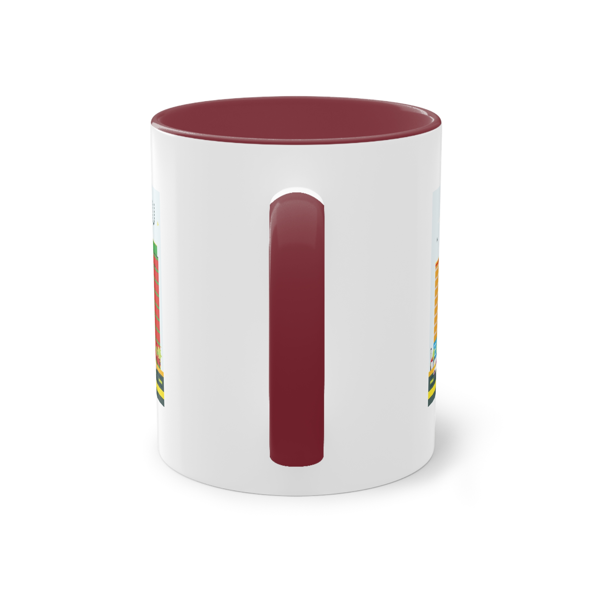 Juneau Color Two Tone Coffee Mug 11oz - Image 6