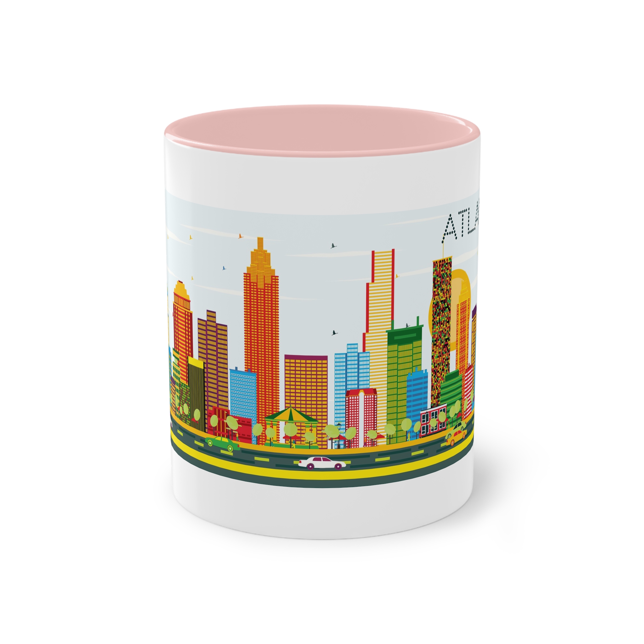 Atlanta Color Two Tone Coffee Mug 11oz - Image 45