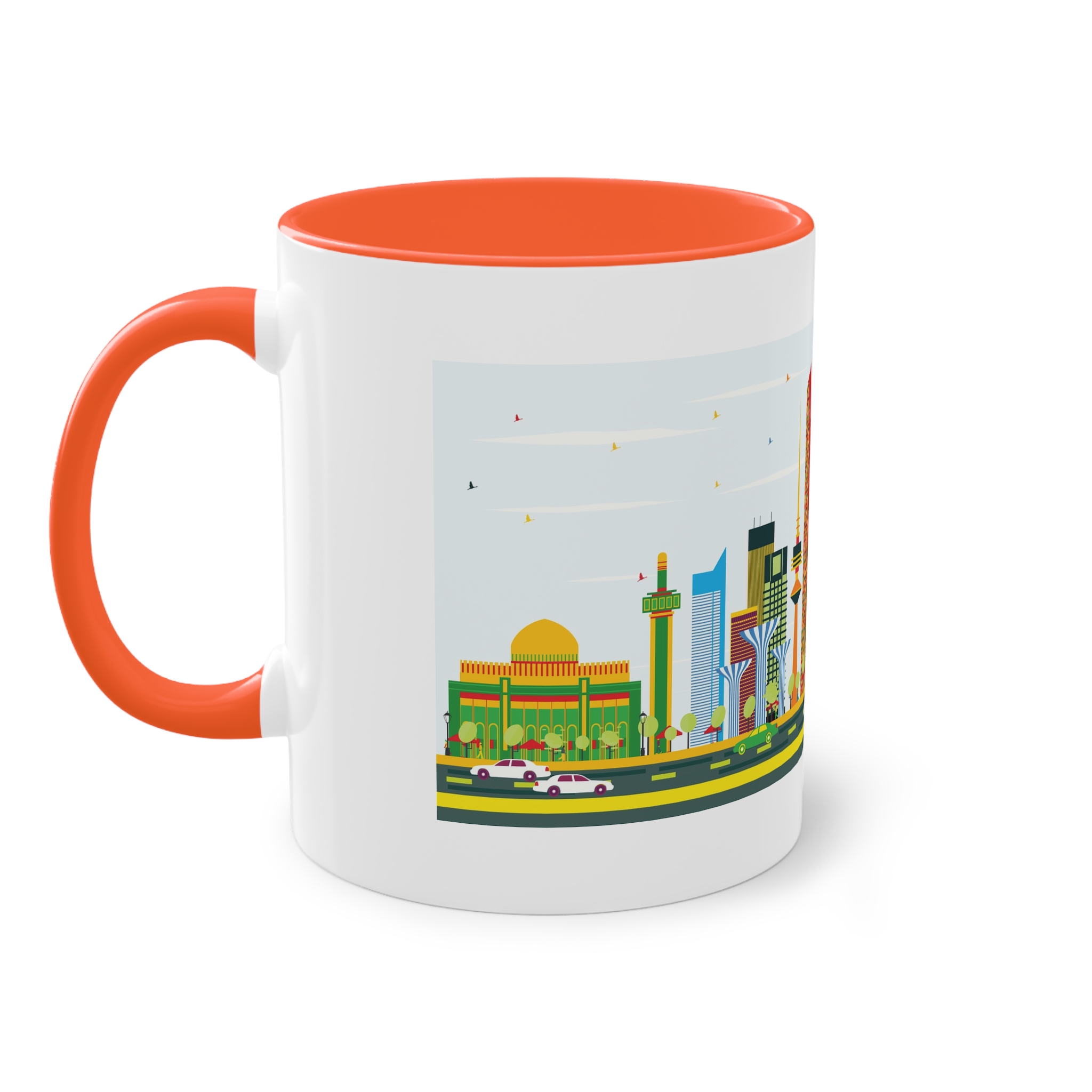 Kuwait Color Two Tone Coffee Mug 11oz - Image 15