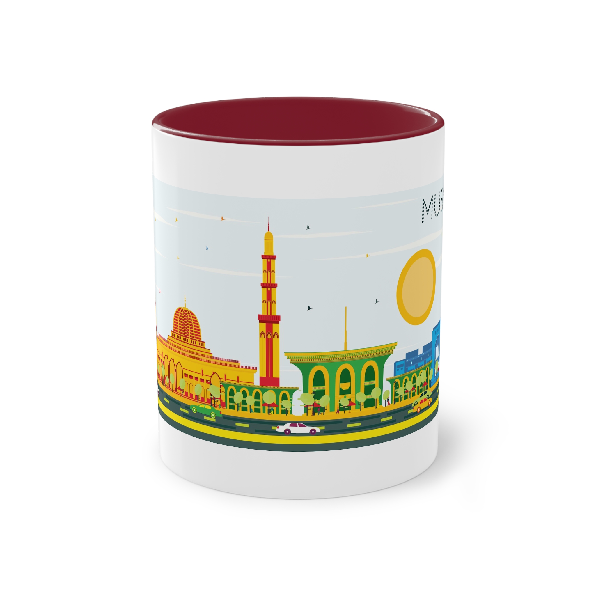 Muscat Color Two Tone Coffee Mug 11oz - Image 5
